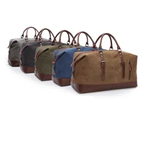 2025 style canvas travel bag outdoor duffel bag large capacity men's and women's leisure bag shoulder crossbody handbag
