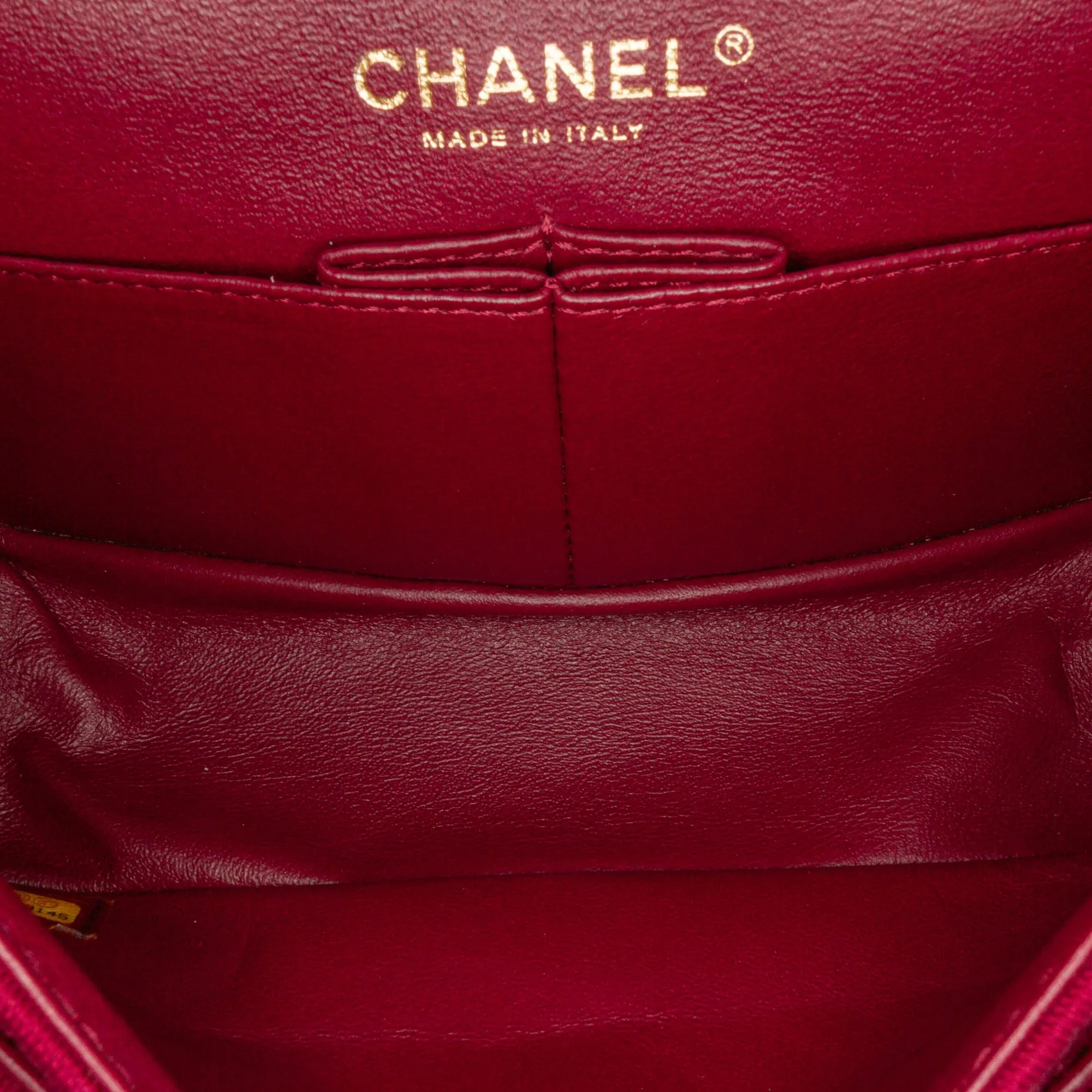 2.55 Reissue Mini Quilted Jersey Double Flap