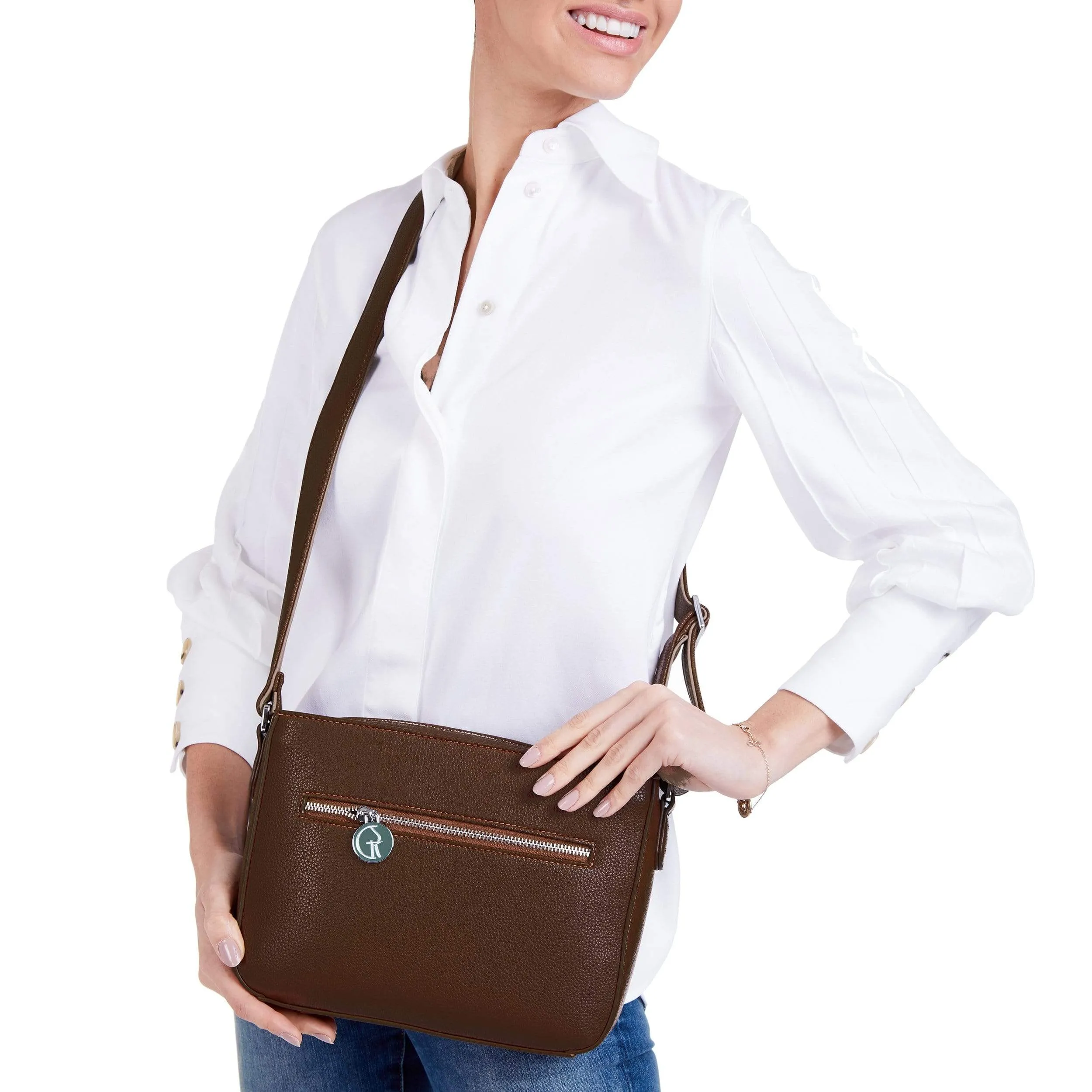 3 Vegan Leather Bags in 1 | Brown & Beige