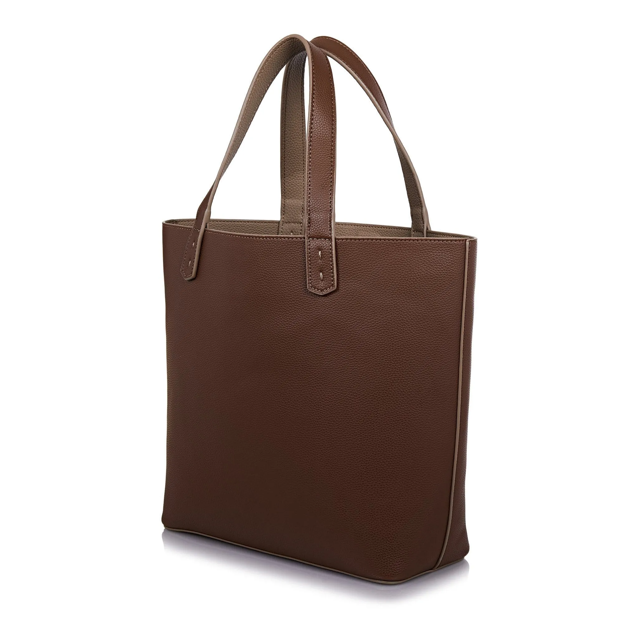3 Vegan Leather Bags in 1 | Brown & Beige