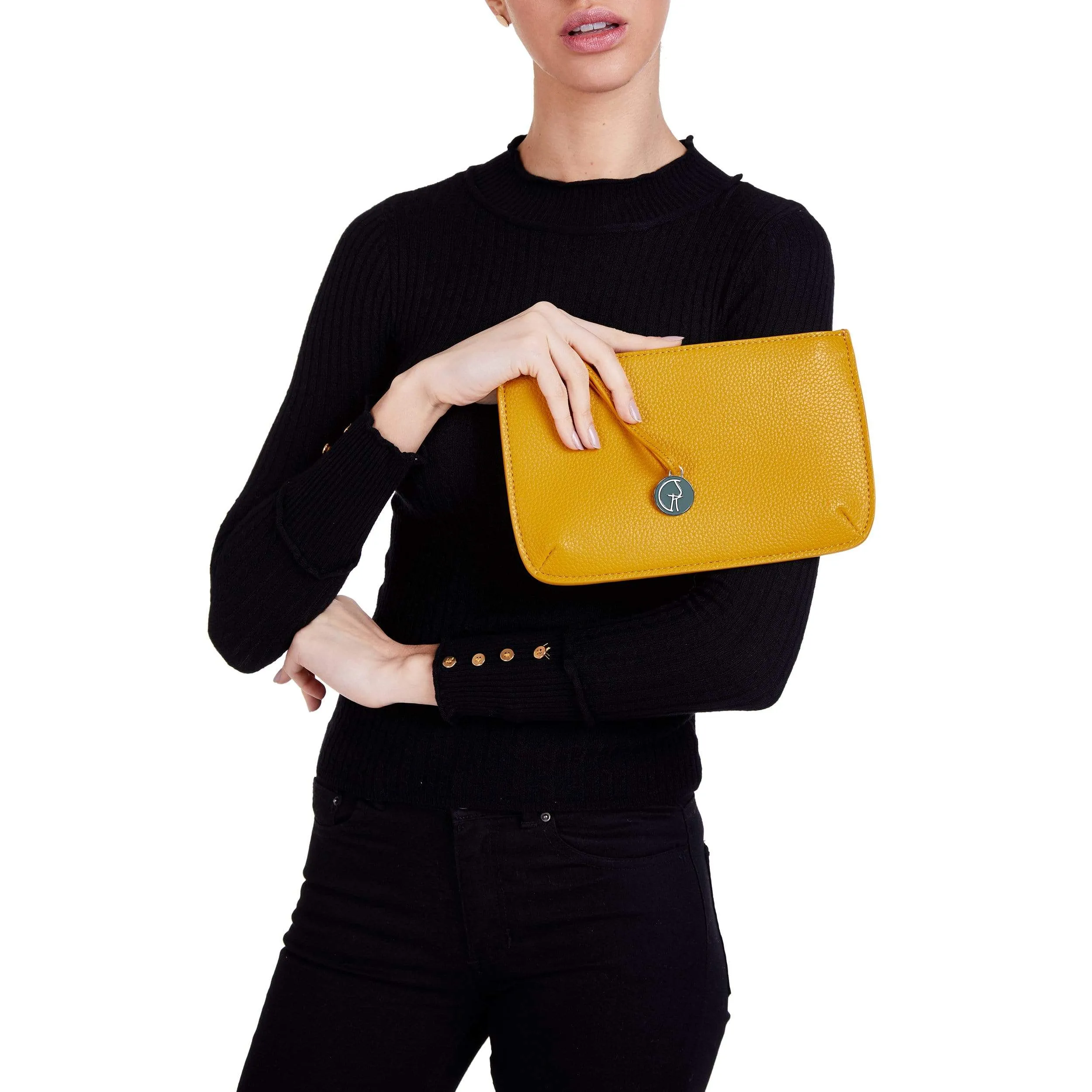 3 Vegan Leather Bags in 1 | Green & Mustard