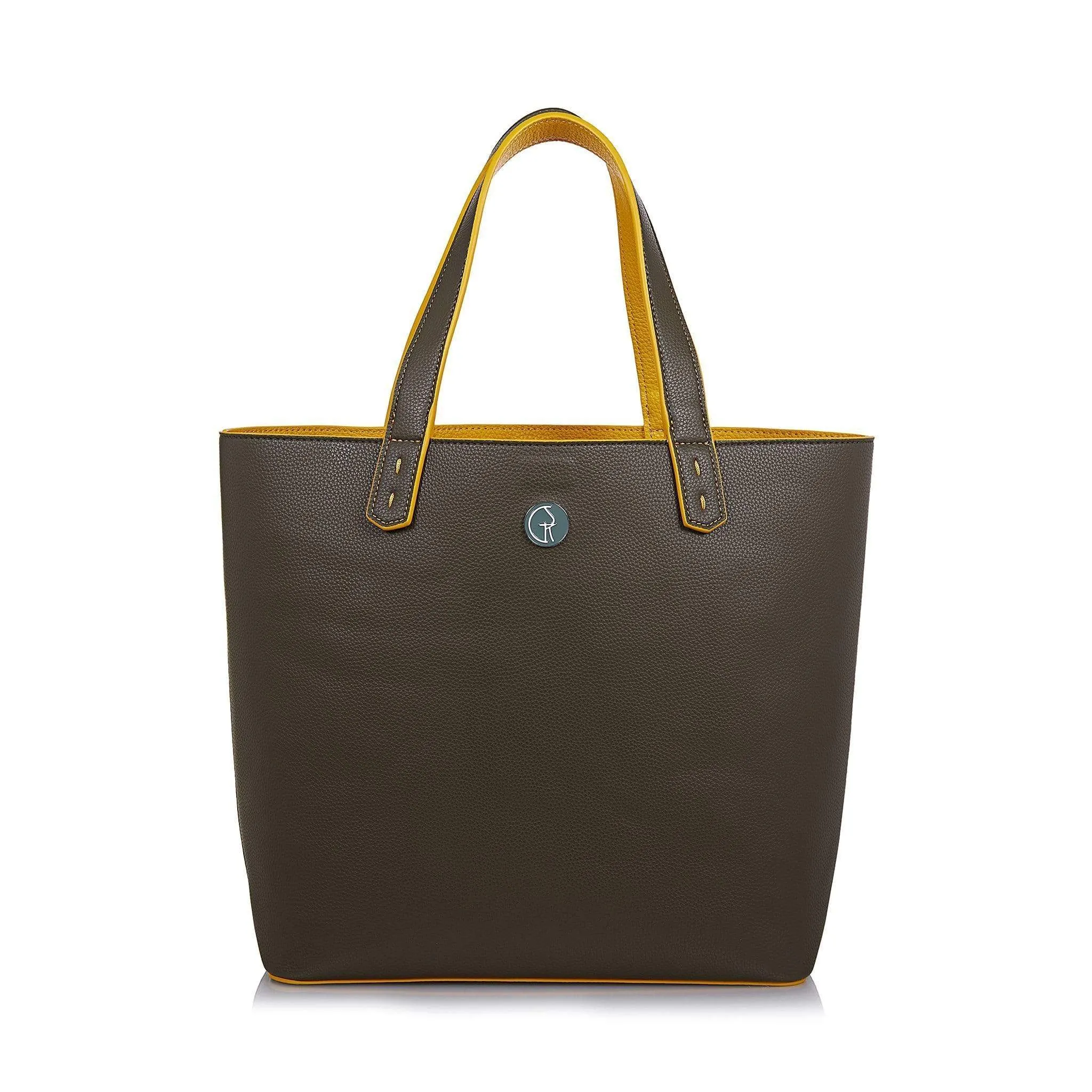 3 Vegan Leather Bags in 1 | Green & Mustard