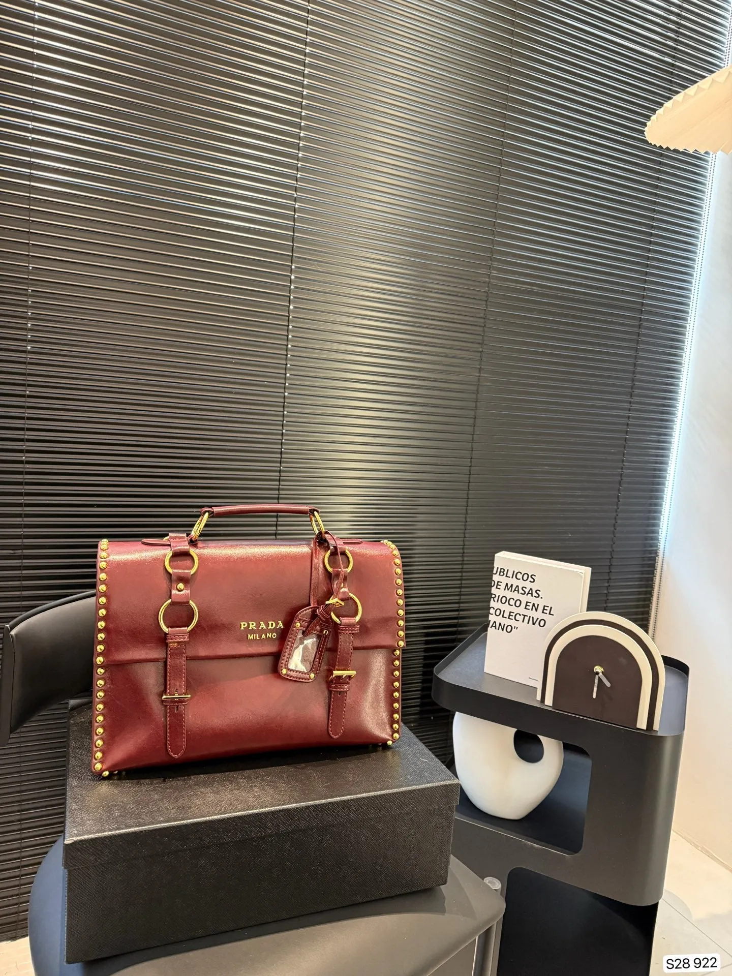 4 Color Studded Embellished Tote
