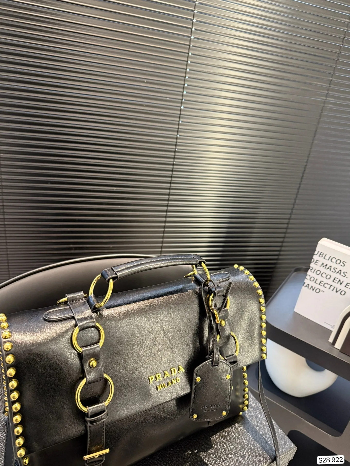 4 Color Studded Embellished Tote