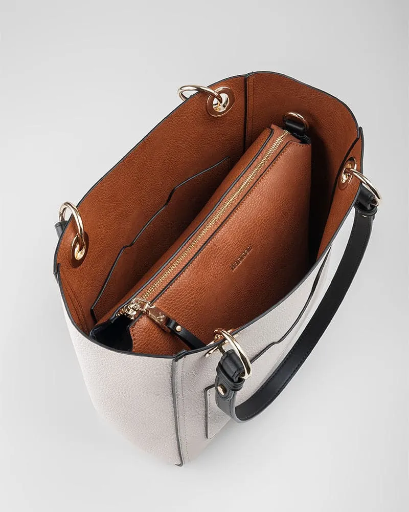 4 in 1 Reversible Tote, Crossbody Bag & Zip Purse