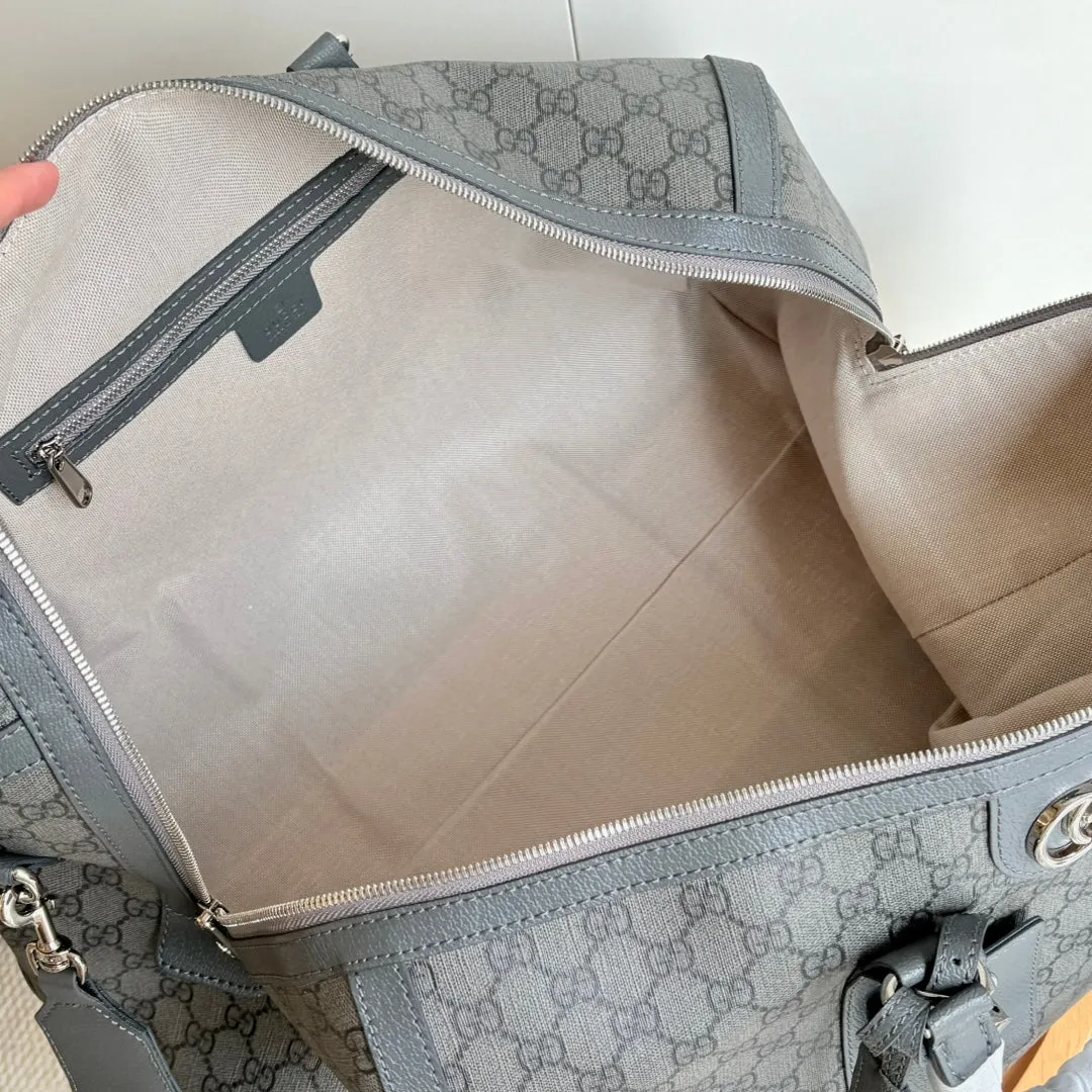 5 Color - Monogram Canvas Duffel Bag with Stripe
