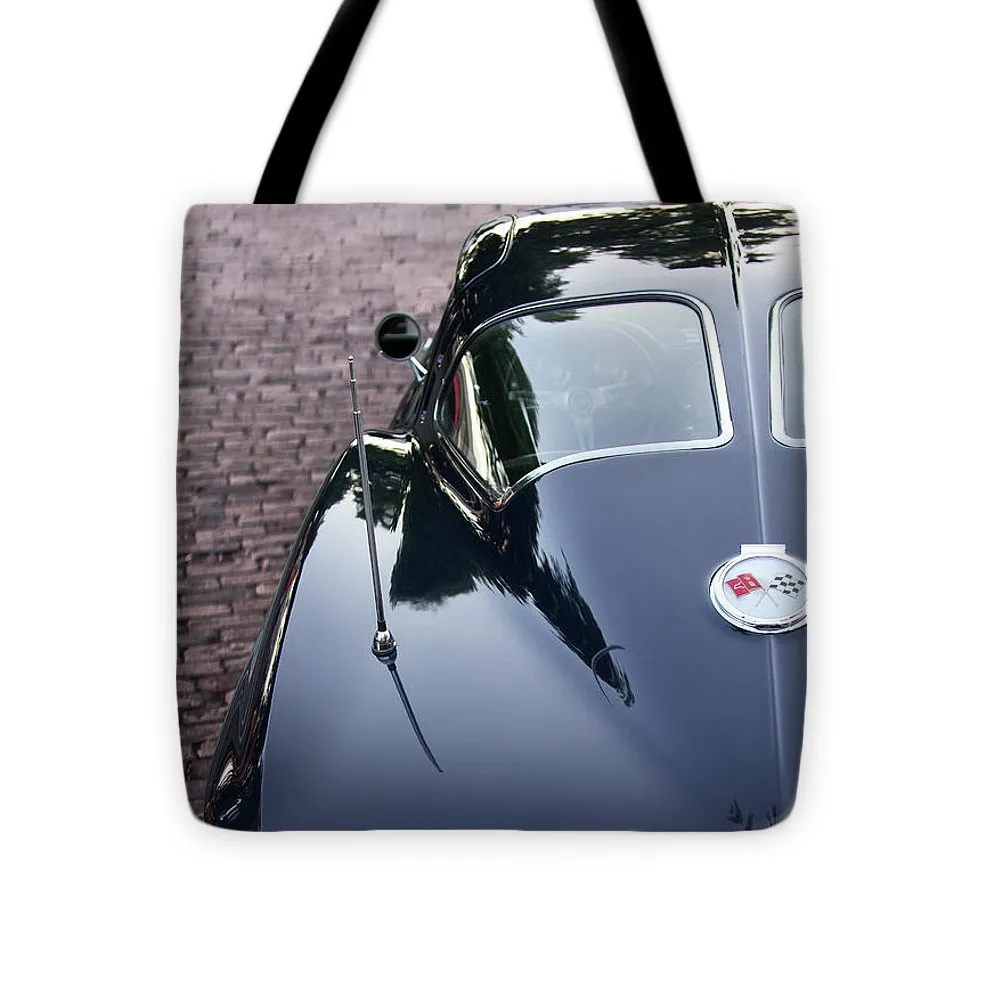 63 Split Window Corvette Tote Bag