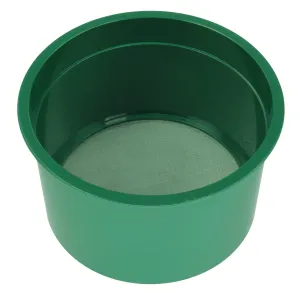 6" Green Plastic Mini Stackable Sifting Classifier 60 Holes