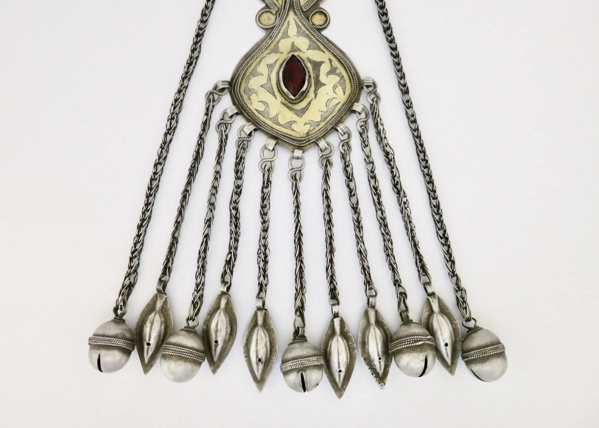 A collectible extra-extra large stunning Turkmen pendant