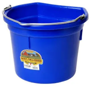 ACP20FB Pail-Plastic 20Qt Flat Back