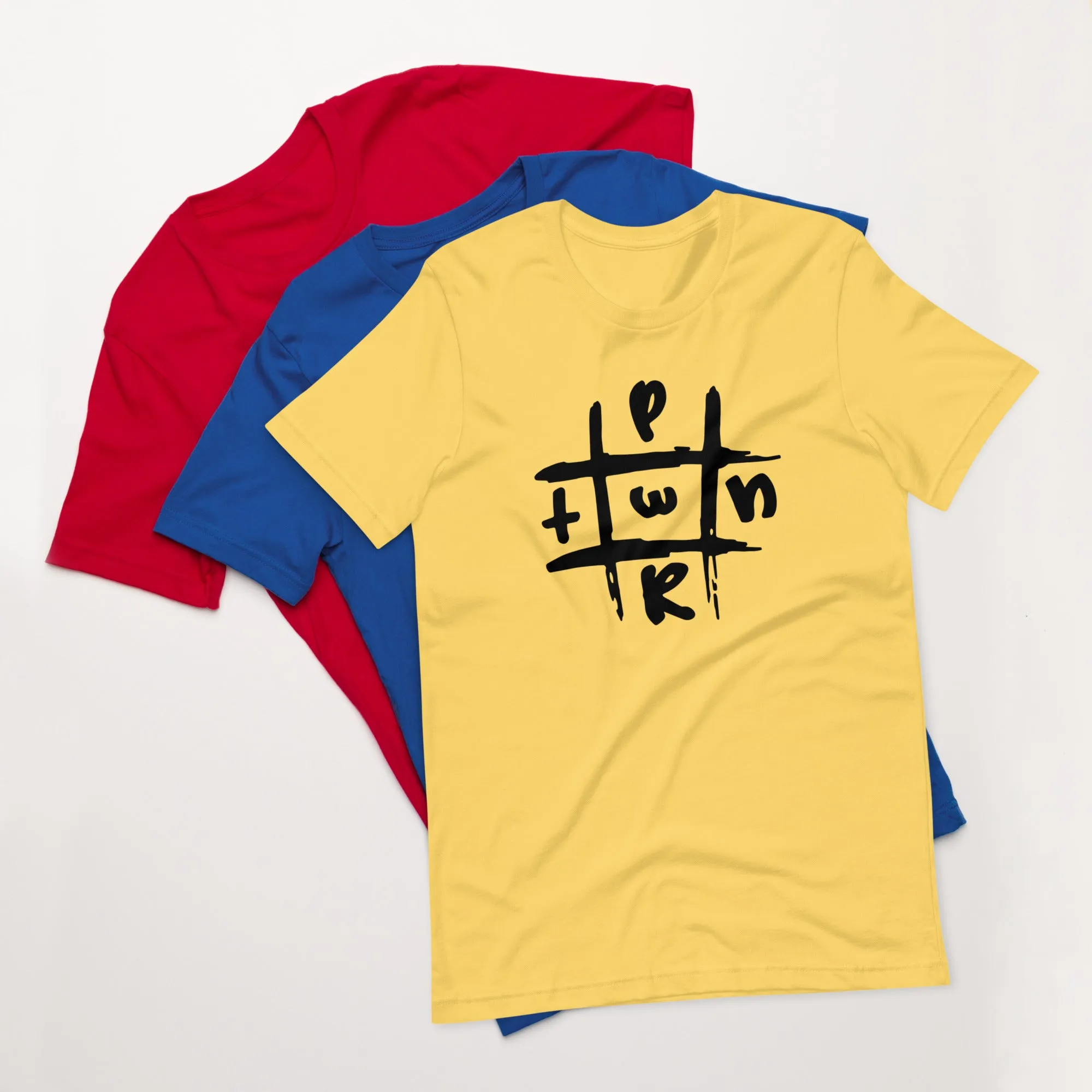 Adult Unisex  TIK TAC TOE shirt