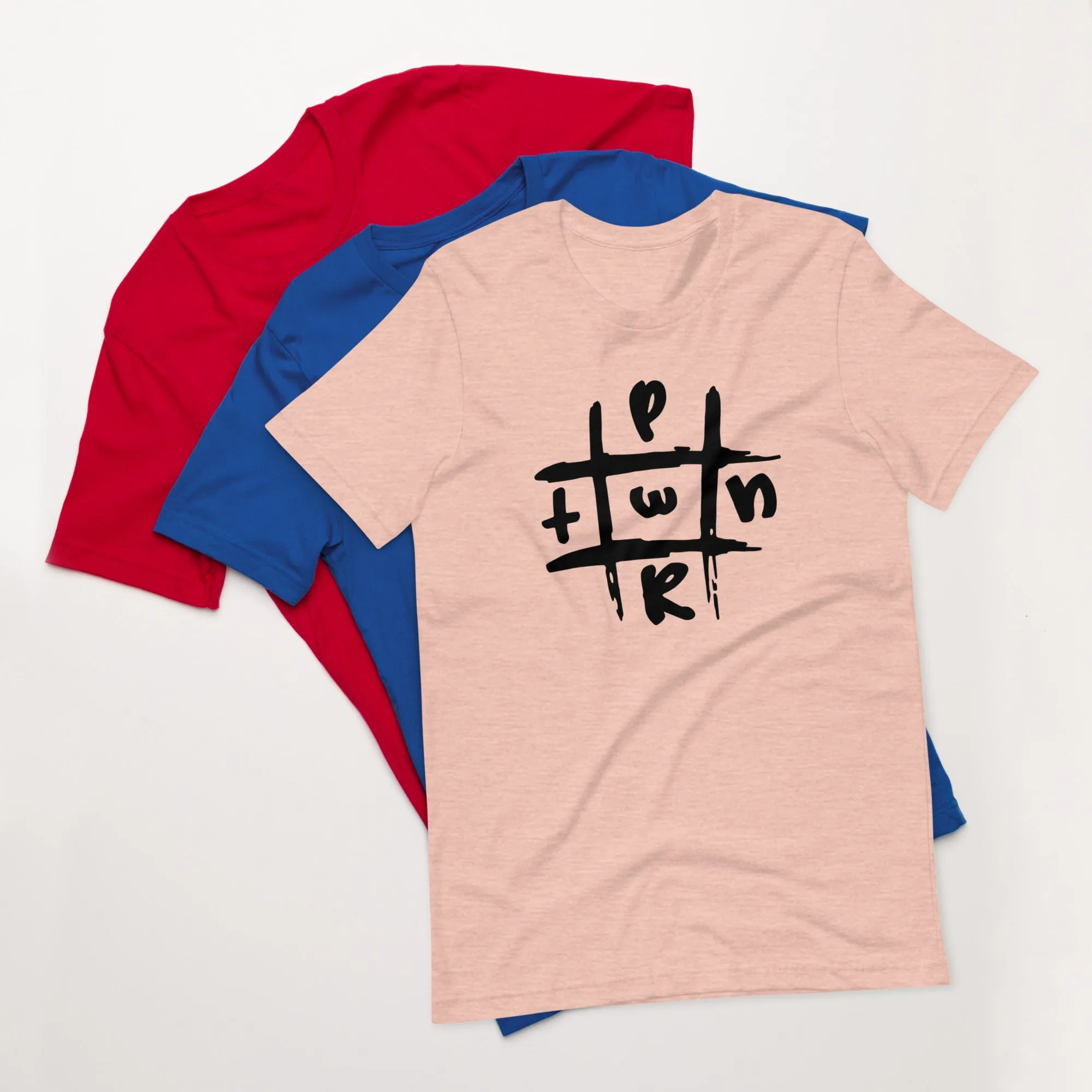 Adult Unisex  TIK TAC TOE shirt