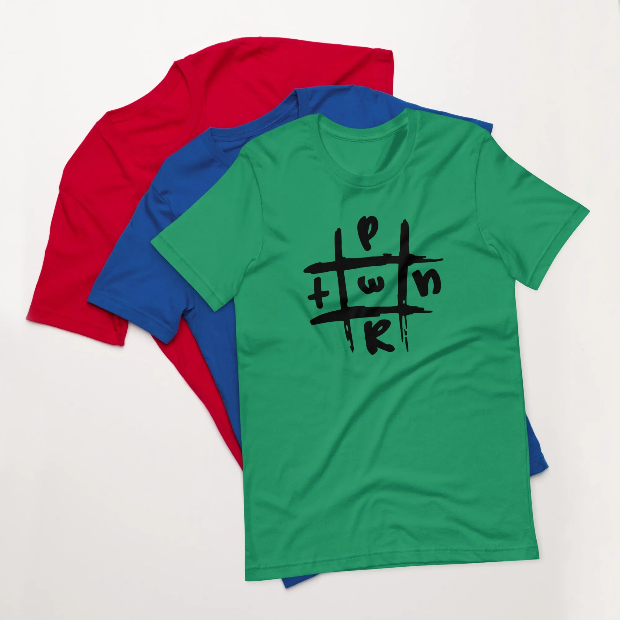 Adult Unisex  TIK TAC TOE shirt
