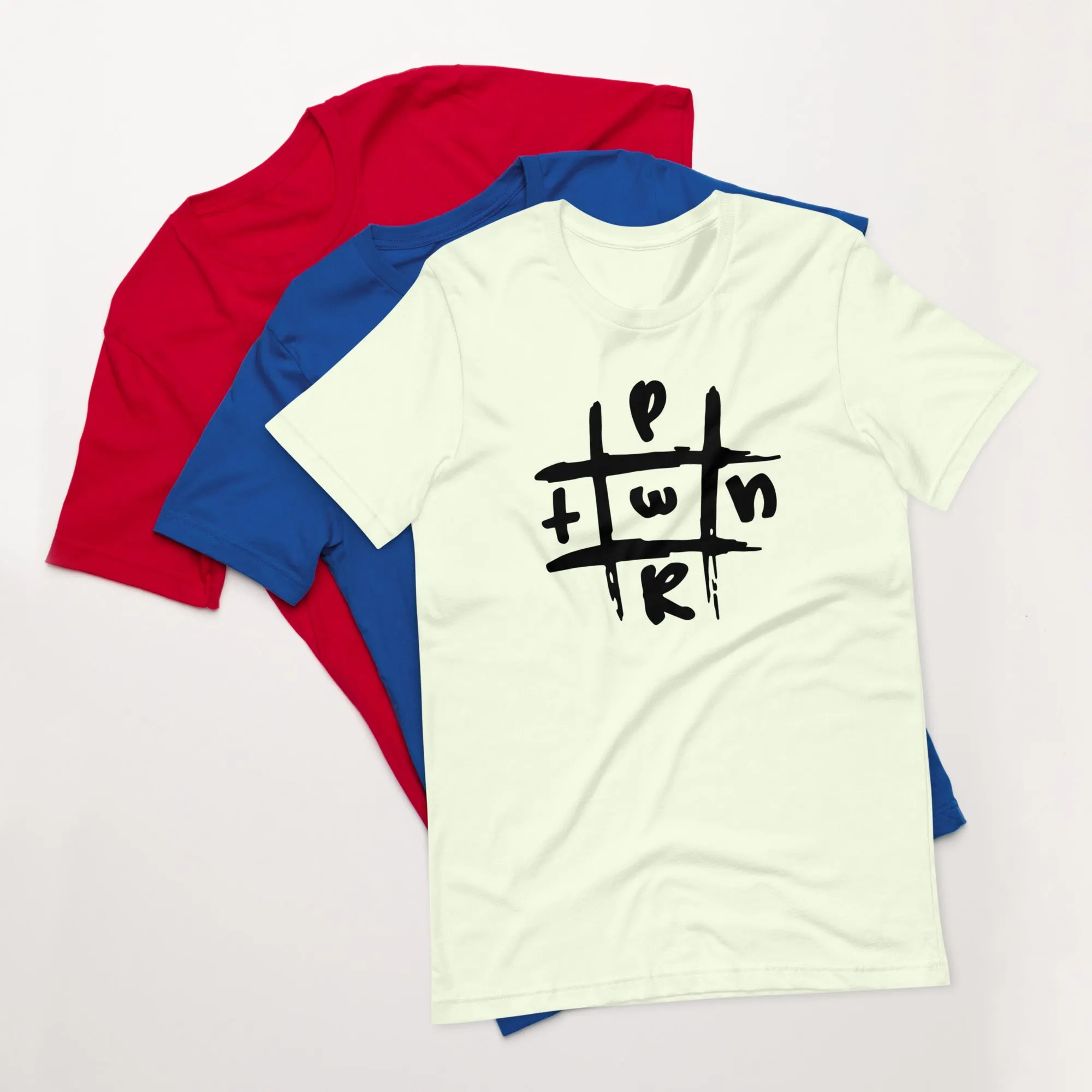 Adult Unisex  TIK TAC TOE shirt