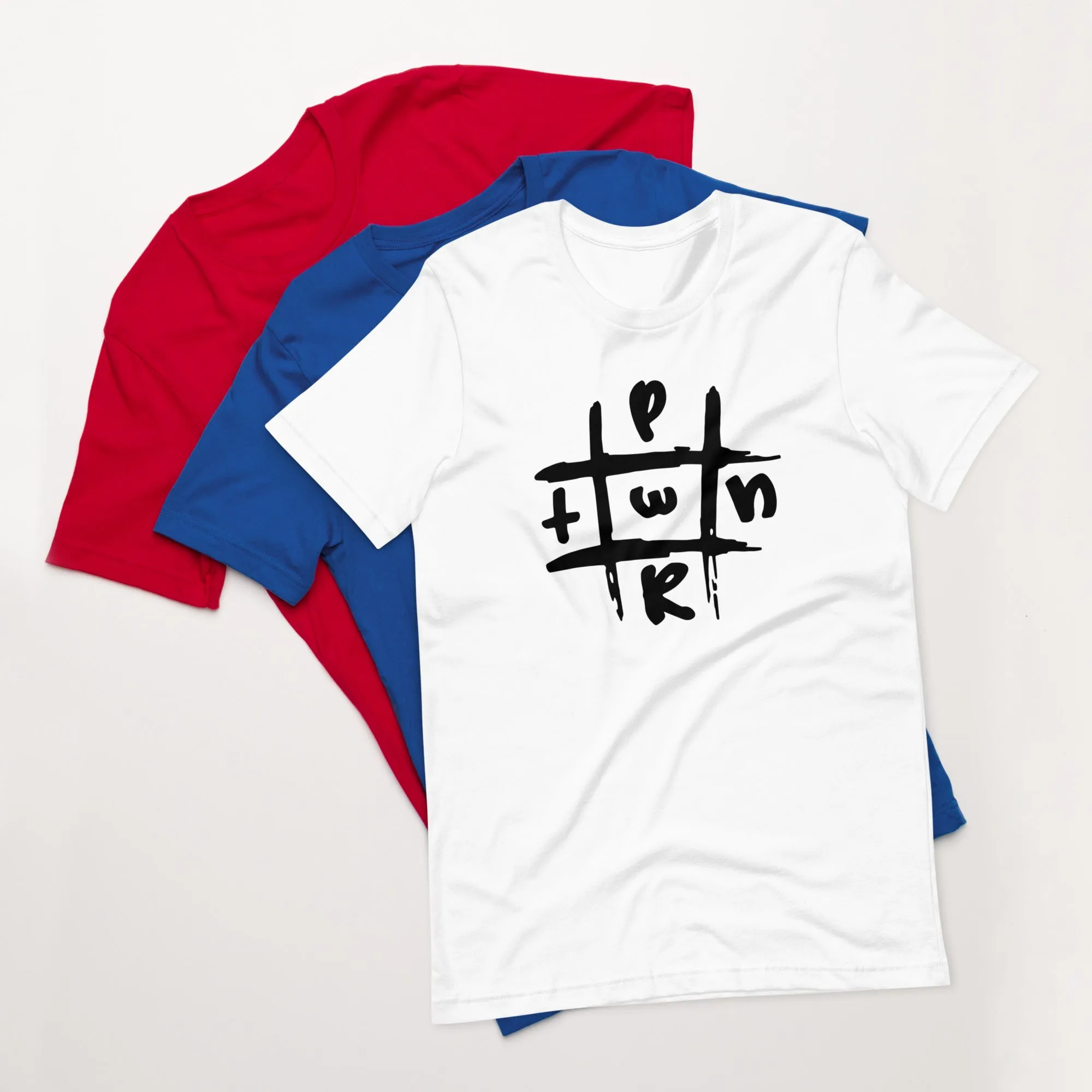 Adult Unisex  TIK TAC TOE shirt