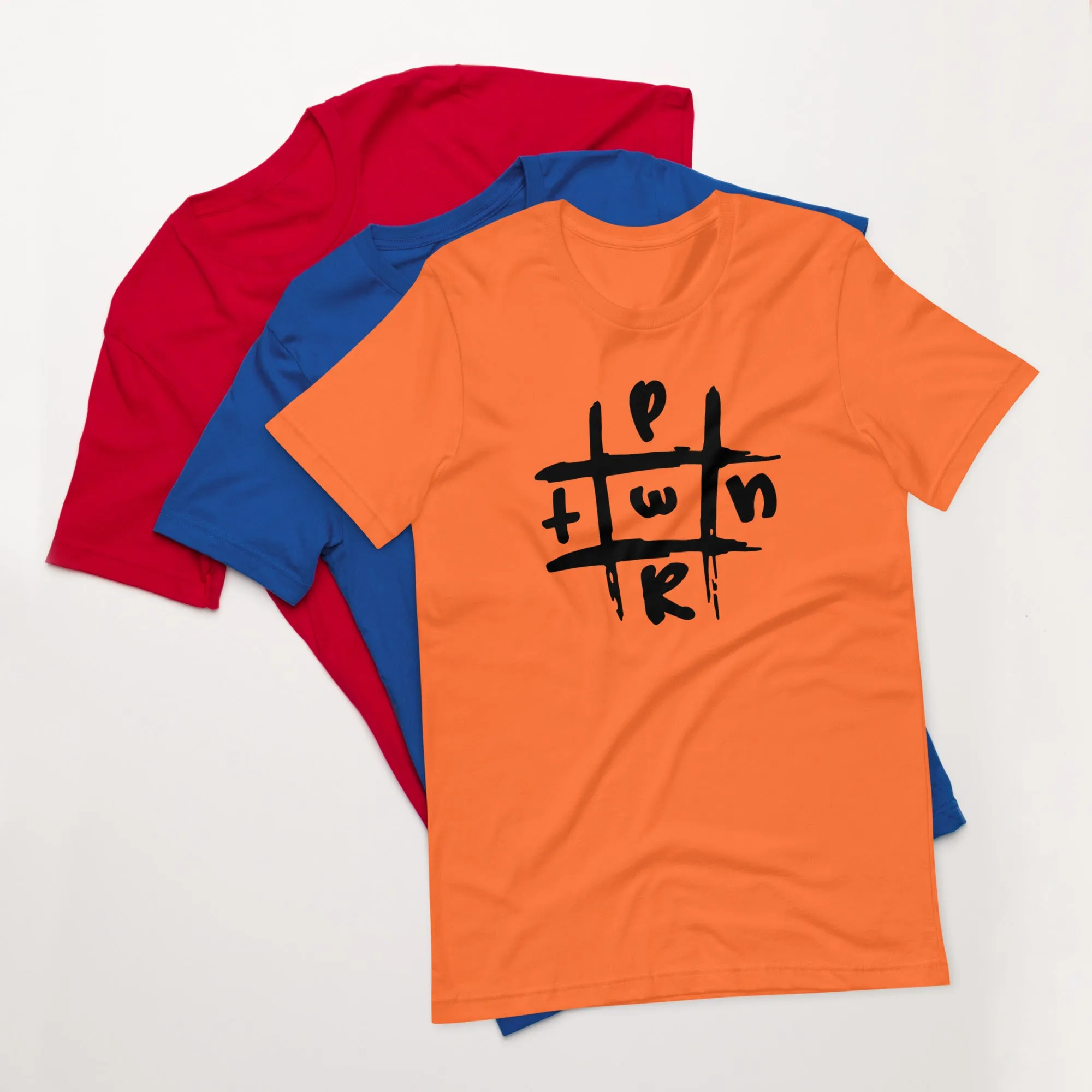Adult Unisex  TIK TAC TOE shirt