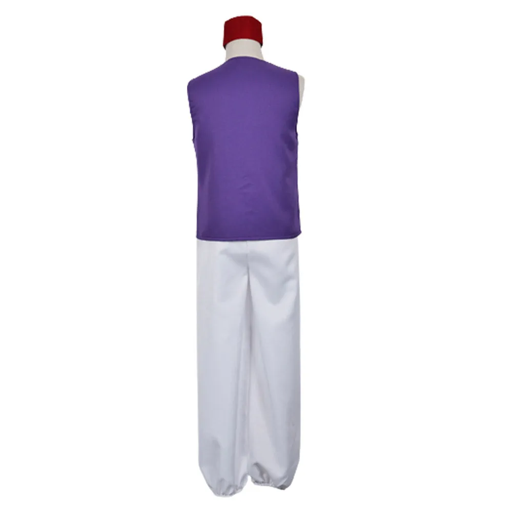 Aladdin  Prince Ali Kids Children  Cosplay Costume Outfits Halloween Carnival Party Suit