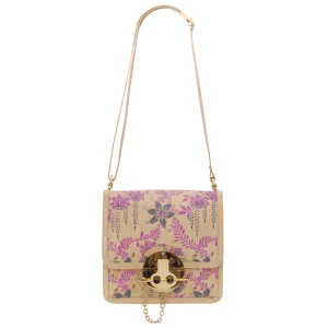 ALBA Printed Leather Satchel