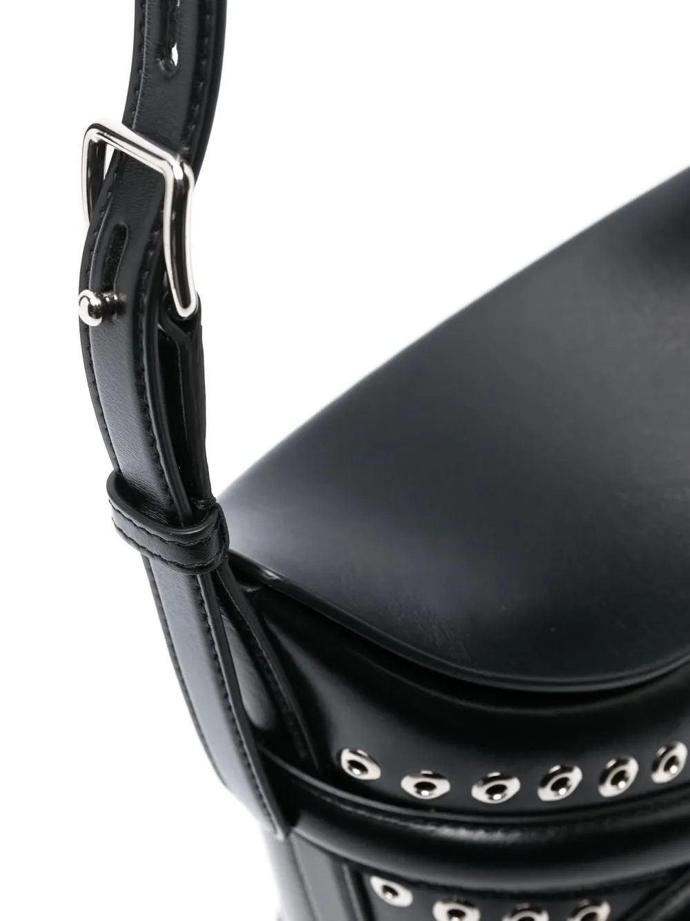 Alexander McQueen The Curve Studded Crossbody Bag