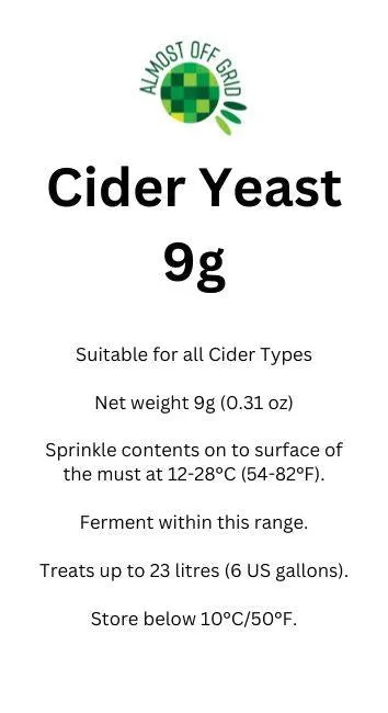 ALMOST OFF GRID Mini Cider Making Kit
