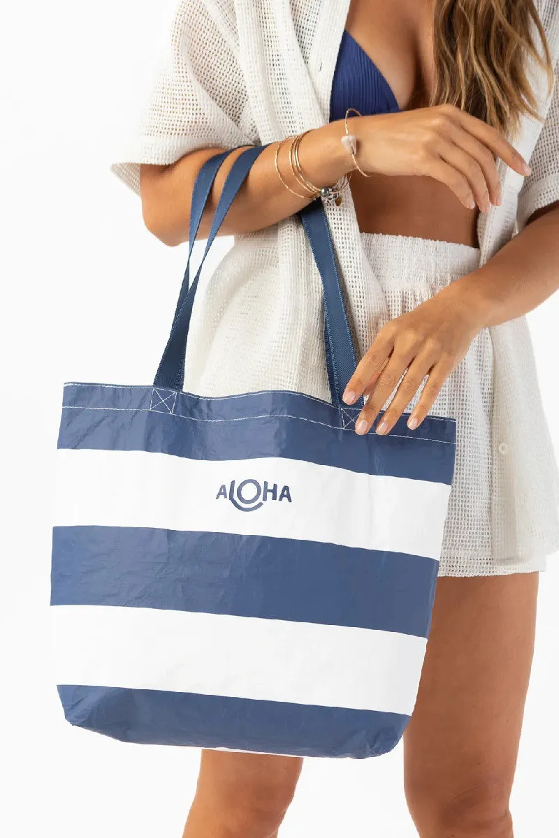 Aloha Plunge Reversible Tote