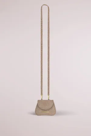 AMORSITO MINI BAG LIZARD ECRU SP