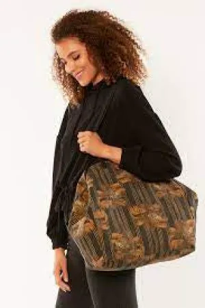 Amuse Tucked Away Tote BLACK