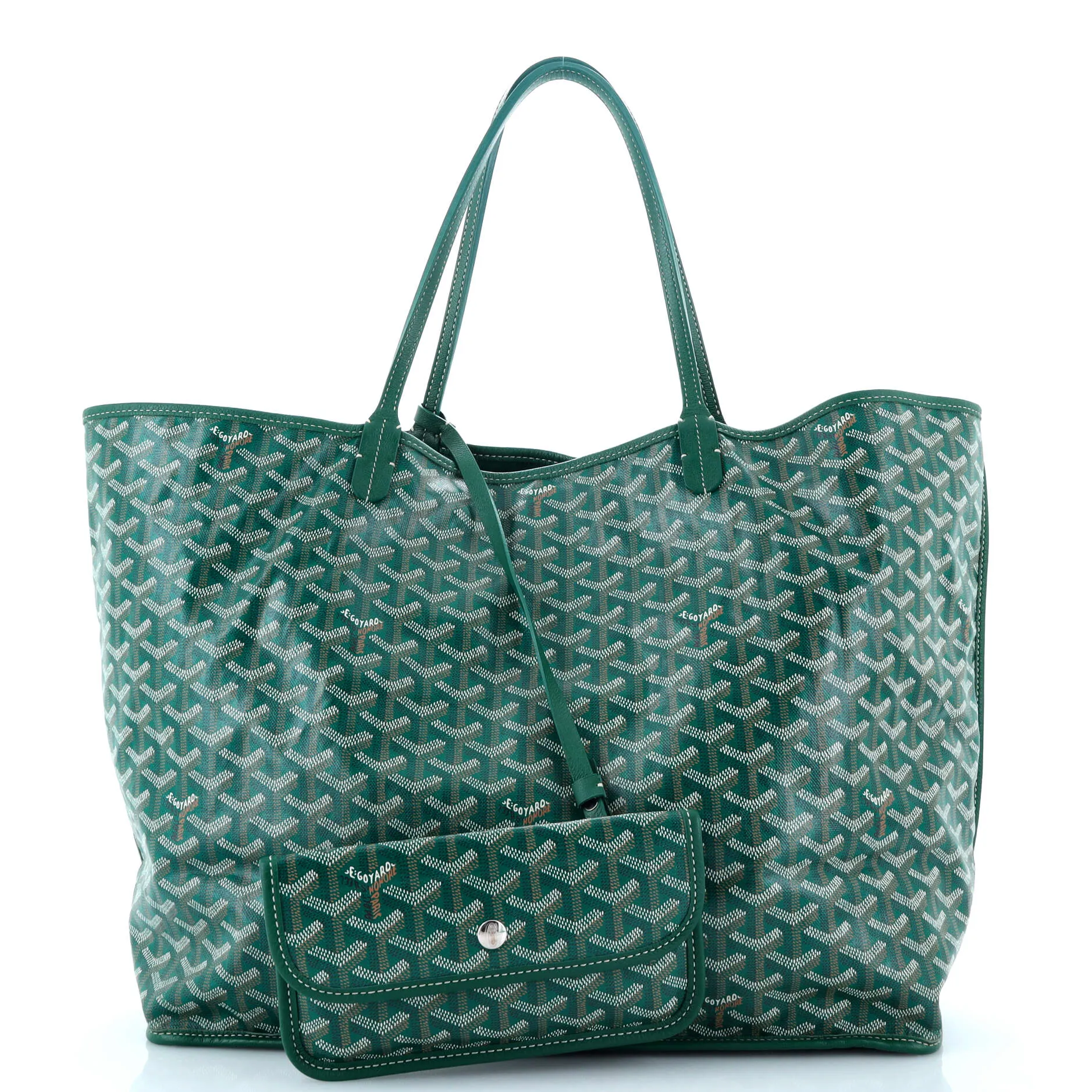 Anjou Reversible Tote Coated Canvas GM
