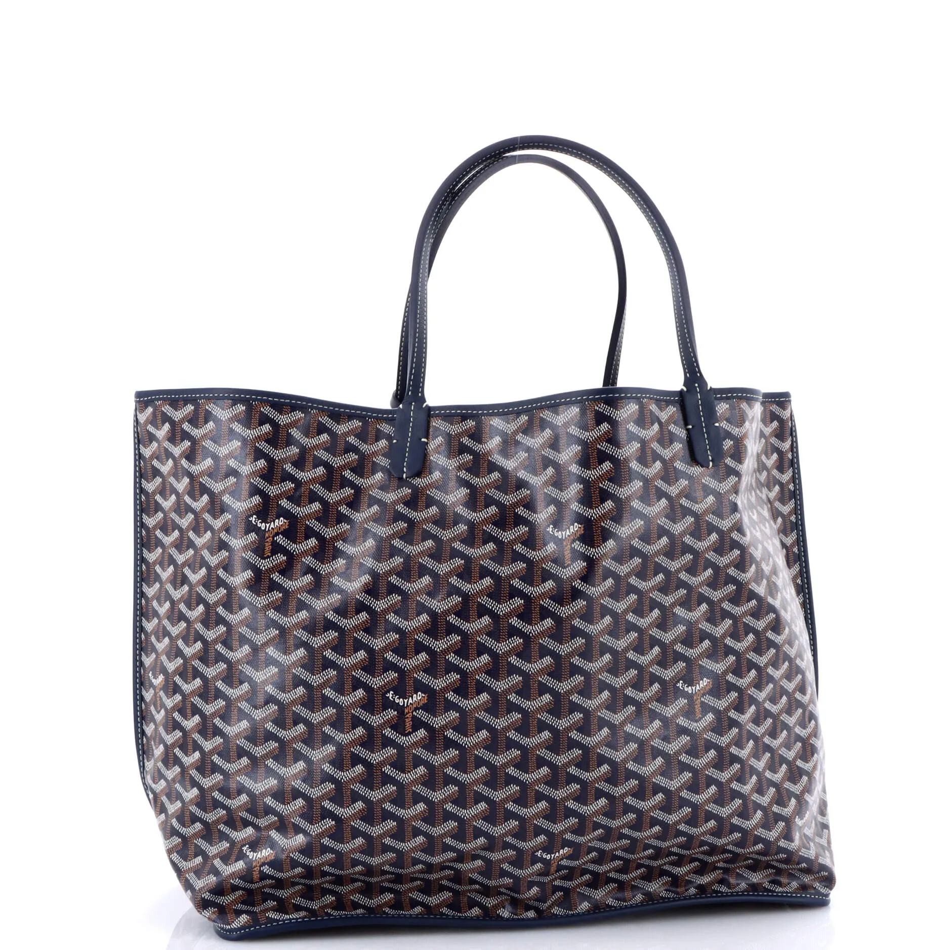 Anjou Reversible Tote Coated Canvas GM