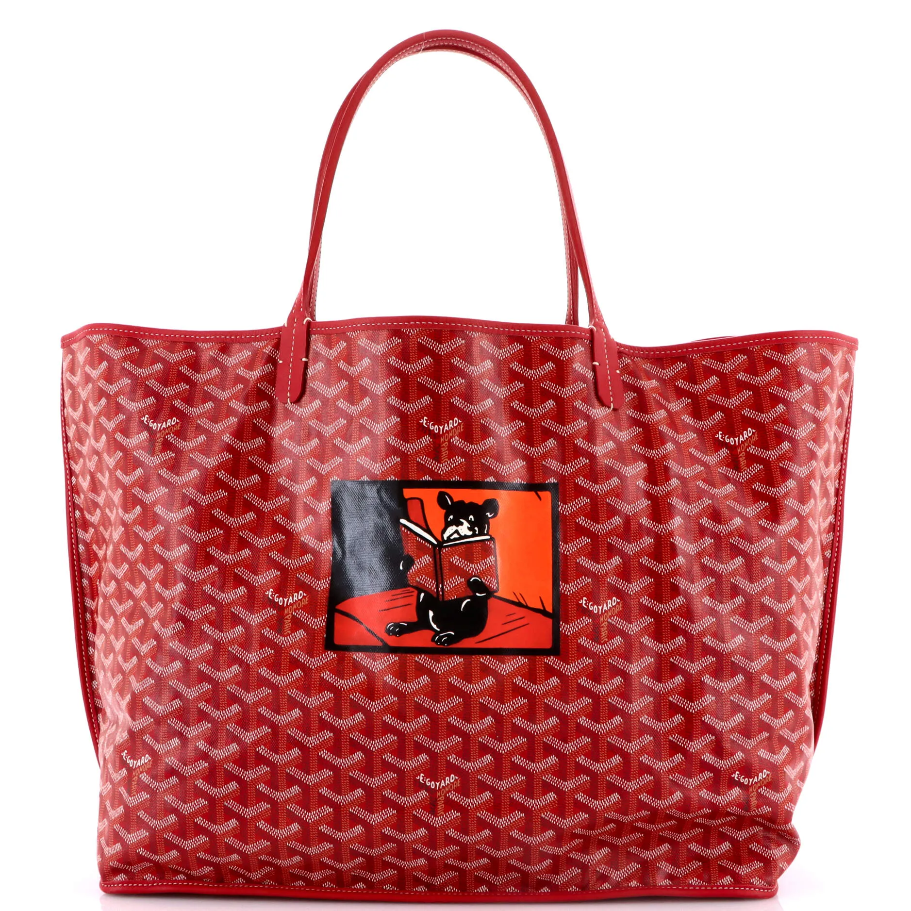 Anjou Reversible Tote Coated Canvas GM