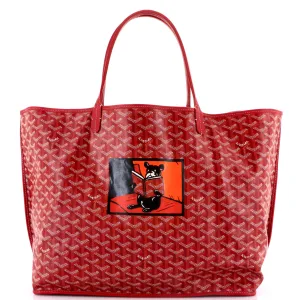 Anjou Reversible Tote Coated Canvas GM