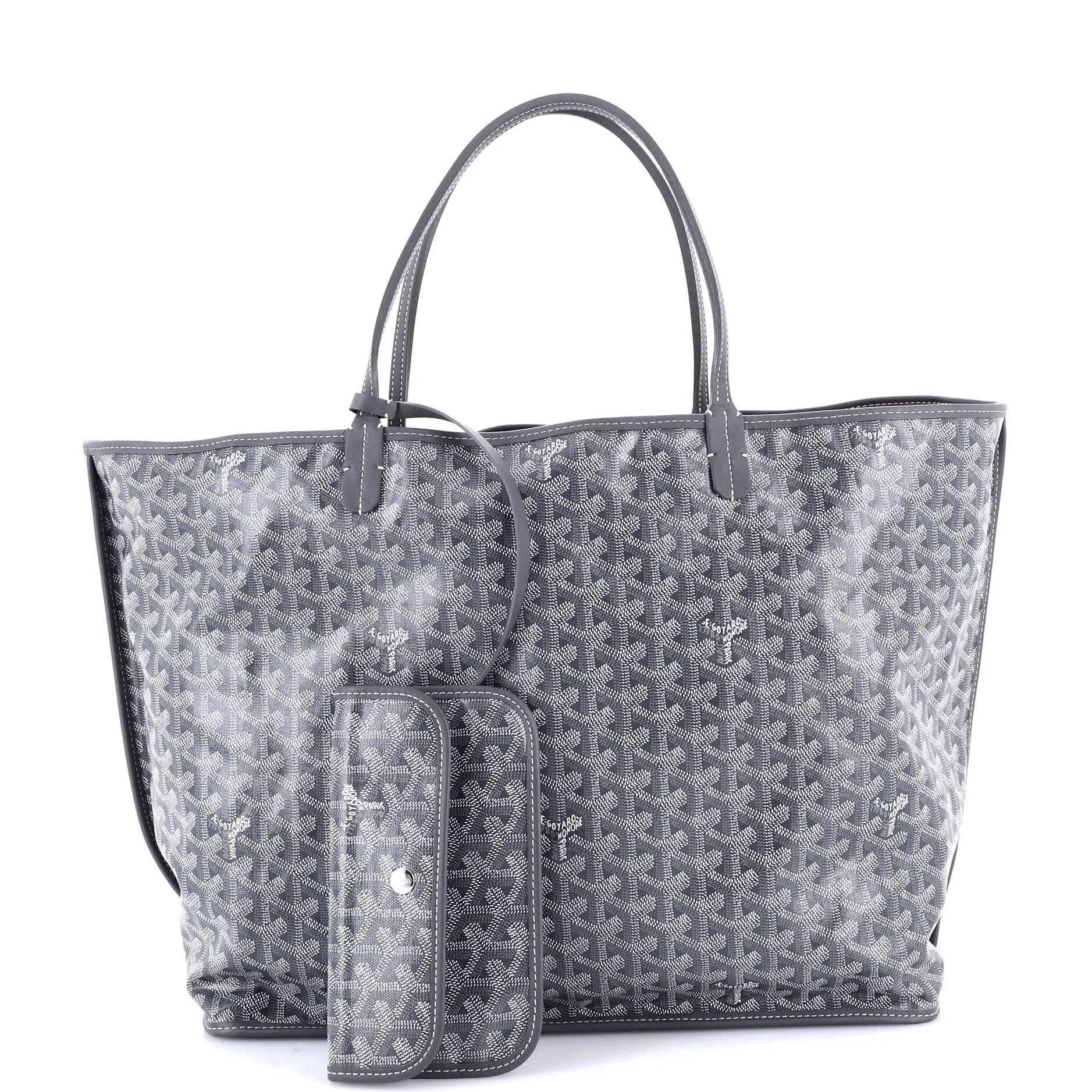 Anjou Reversible Tote Coated Canvas GM