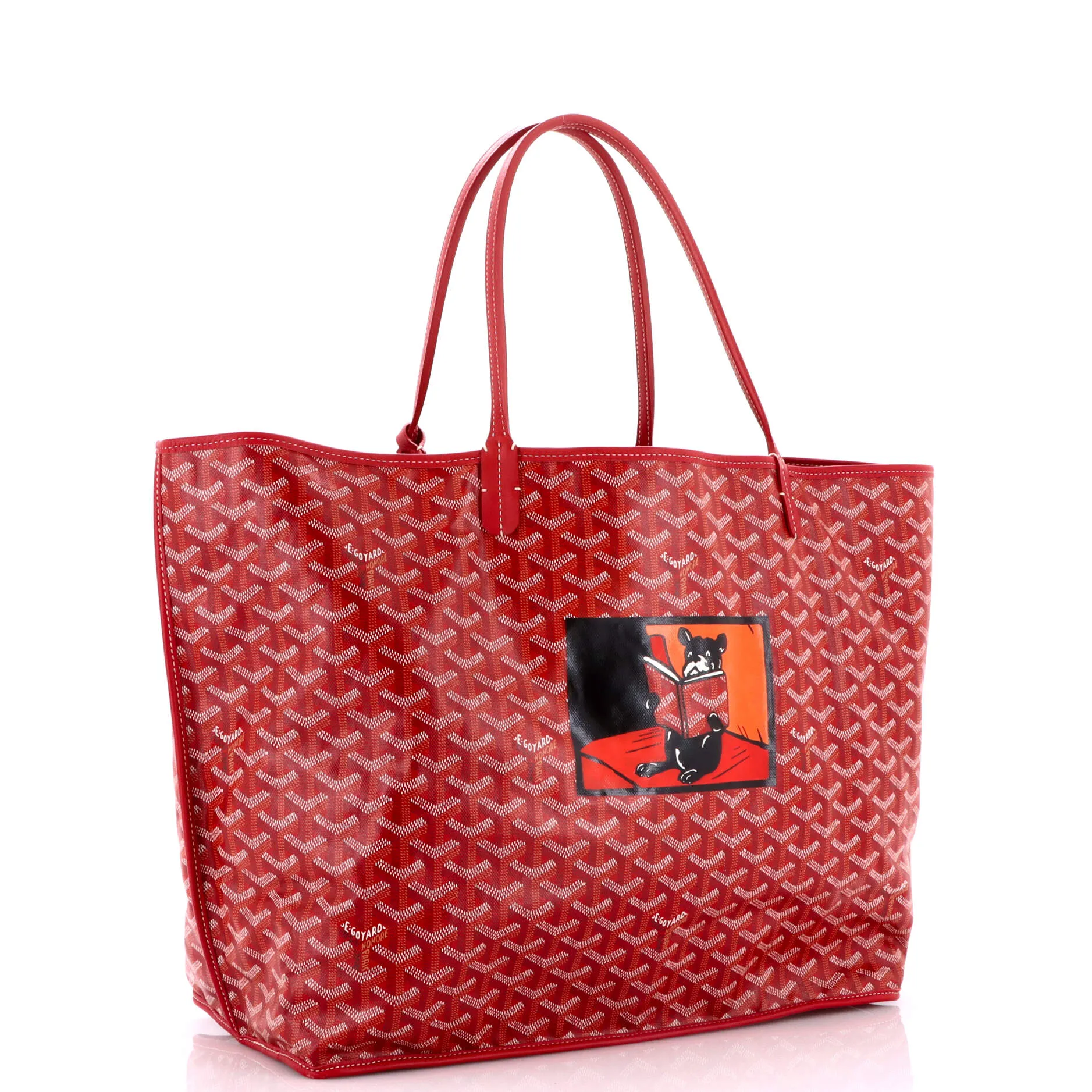 Anjou Reversible Tote Coated Canvas GM