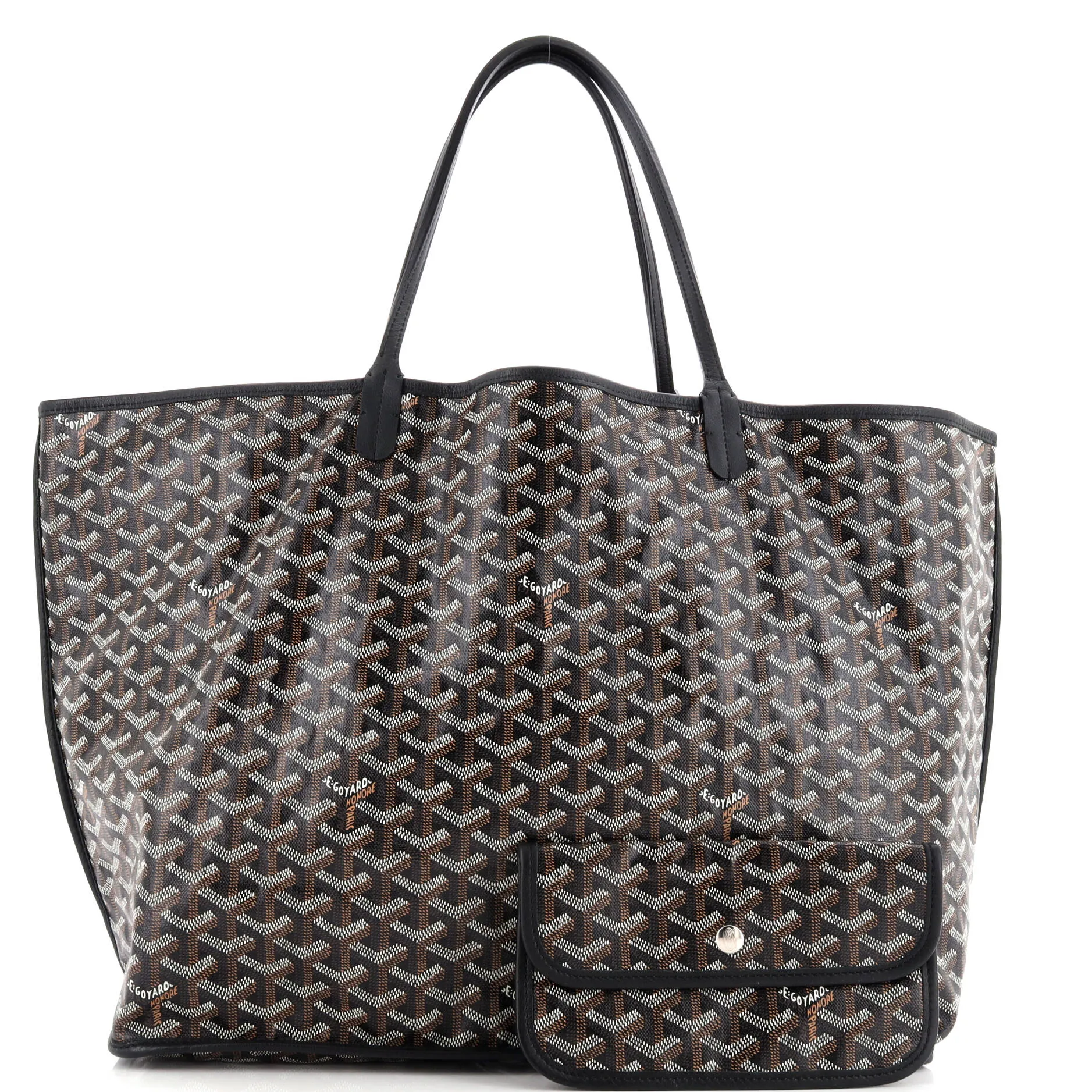Anjou Reversible Tote Coated Canvas GM
