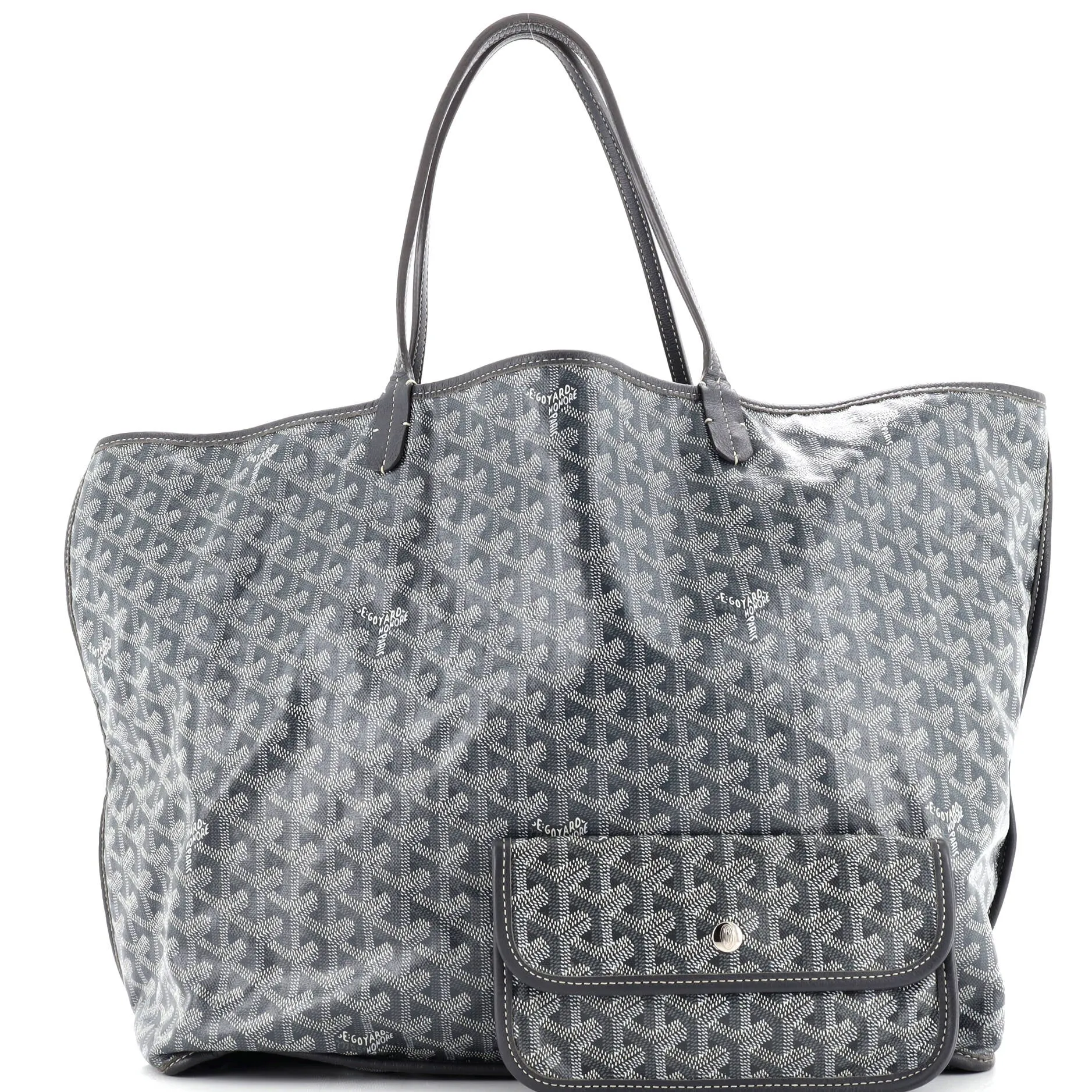 Anjou Reversible Tote Coated Canvas GM