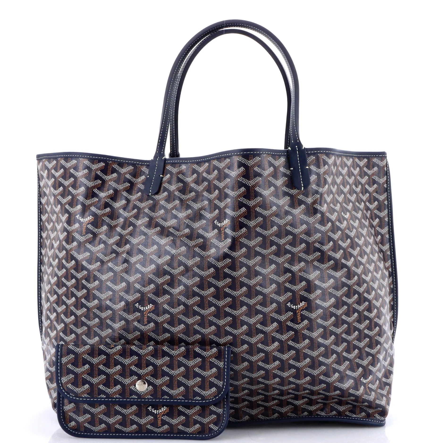Anjou Reversible Tote Coated Canvas GM
