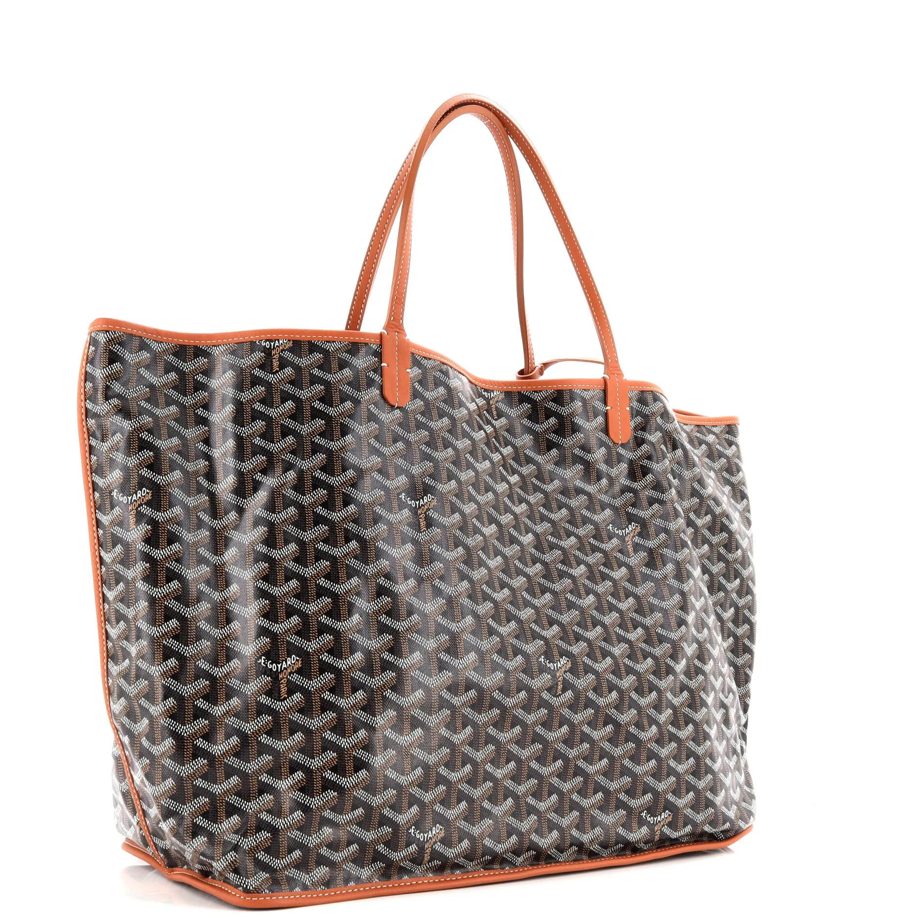 Anjou Reversible Tote Coated Canvas GM