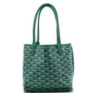 Anjou Reversible Tote Coated Canvas Mini