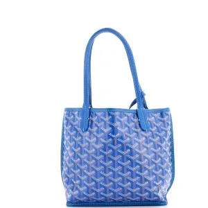 Anjou Reversible Tote Coated Canvas Mini