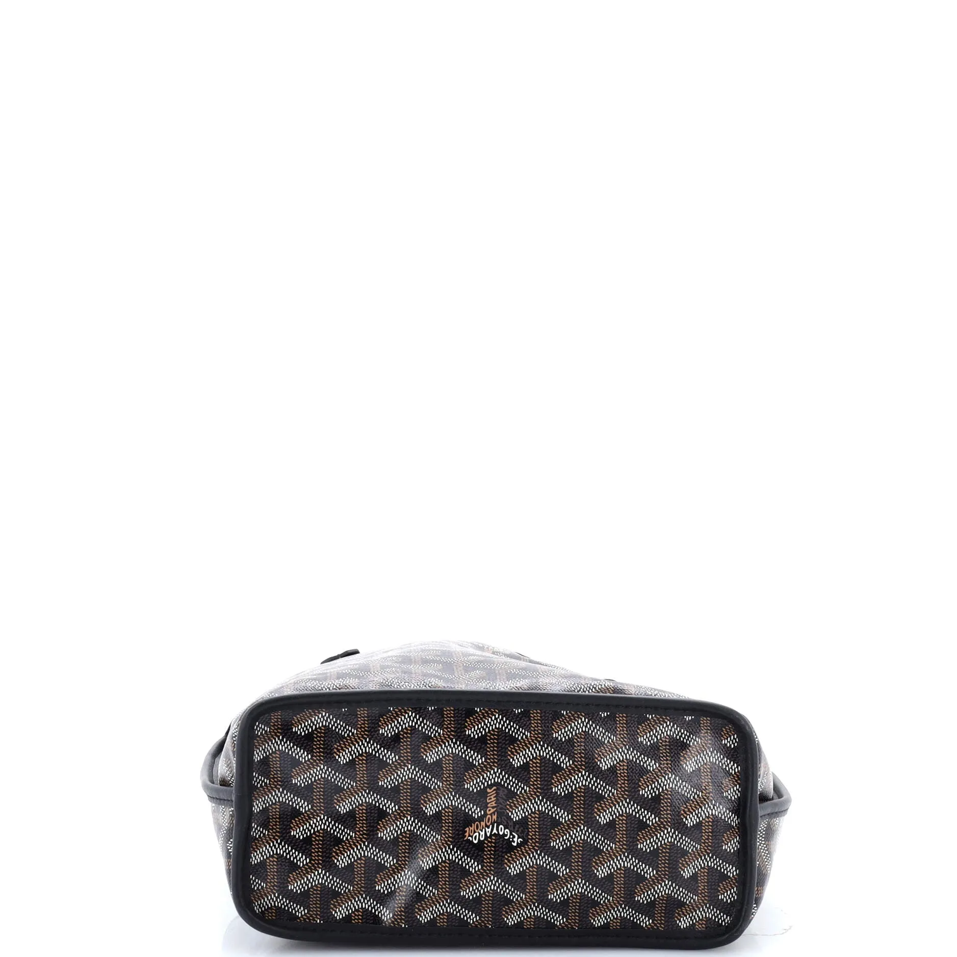 Anjou Reversible Tote Coated Canvas Mini