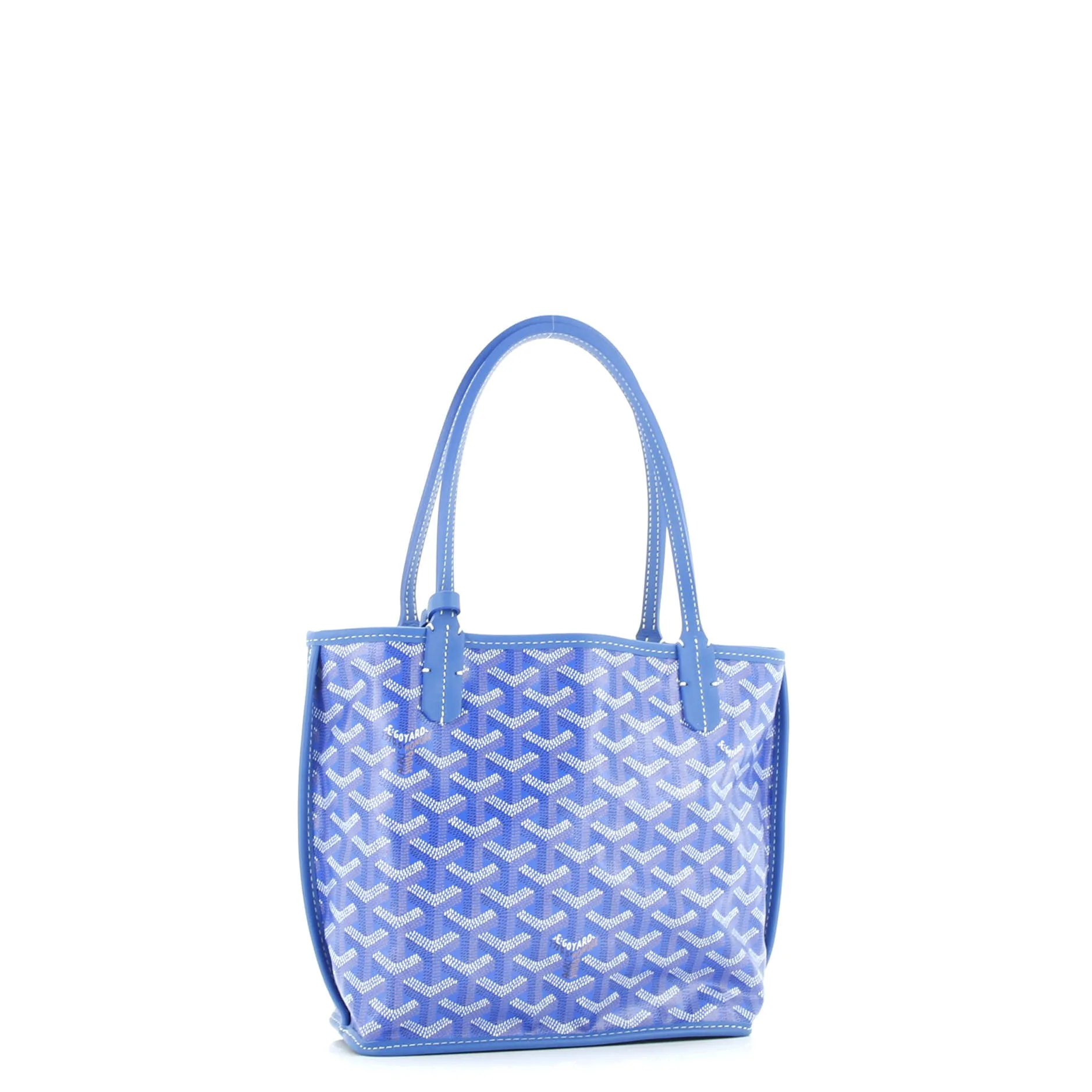 Anjou Reversible Tote Coated Canvas Mini