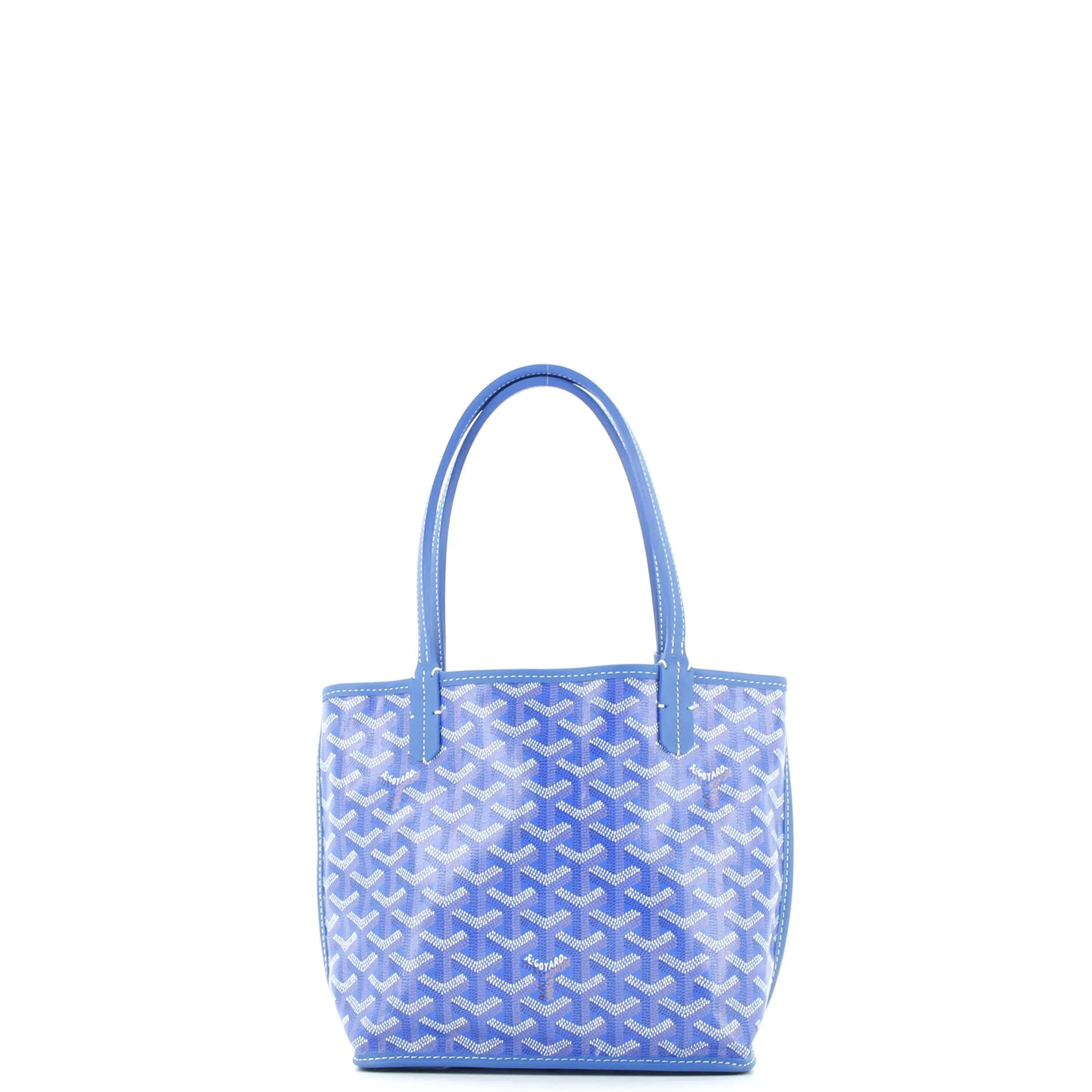 Anjou Reversible Tote Coated Canvas Mini