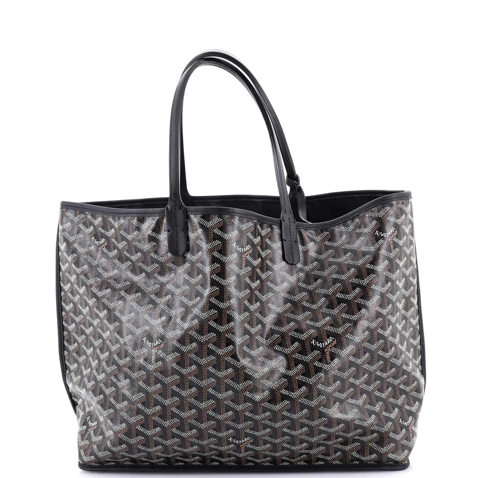 Anjou Reversible Tote Coated Canvas PM