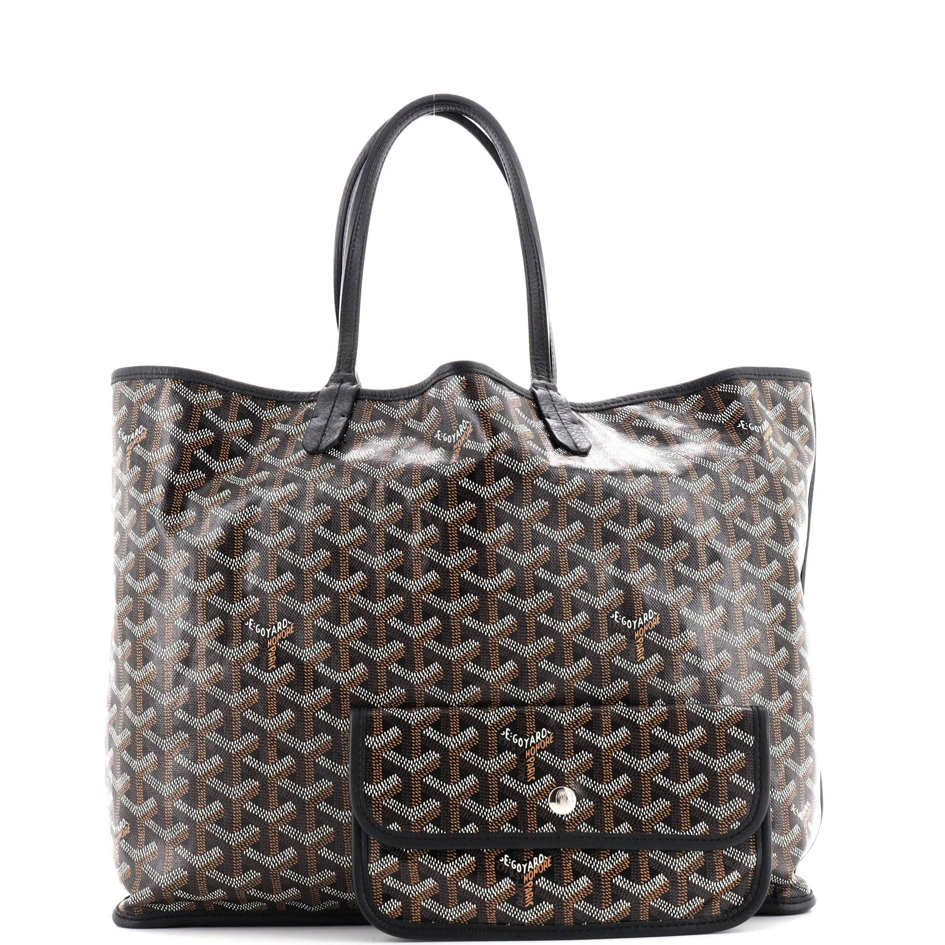 Anjou Reversible Tote Coated Canvas PM