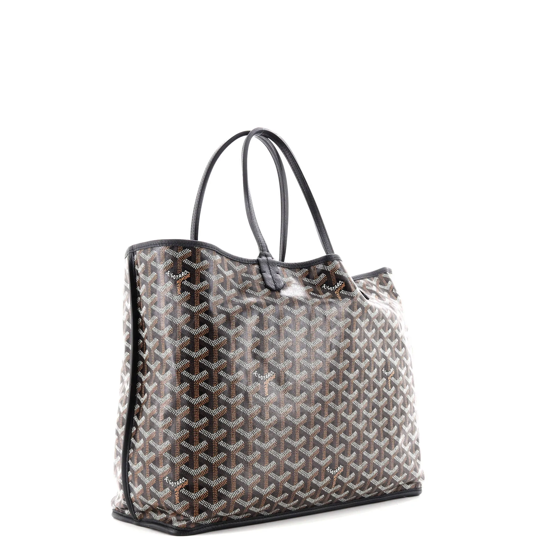 Anjou Reversible Tote Coated Canvas PM
