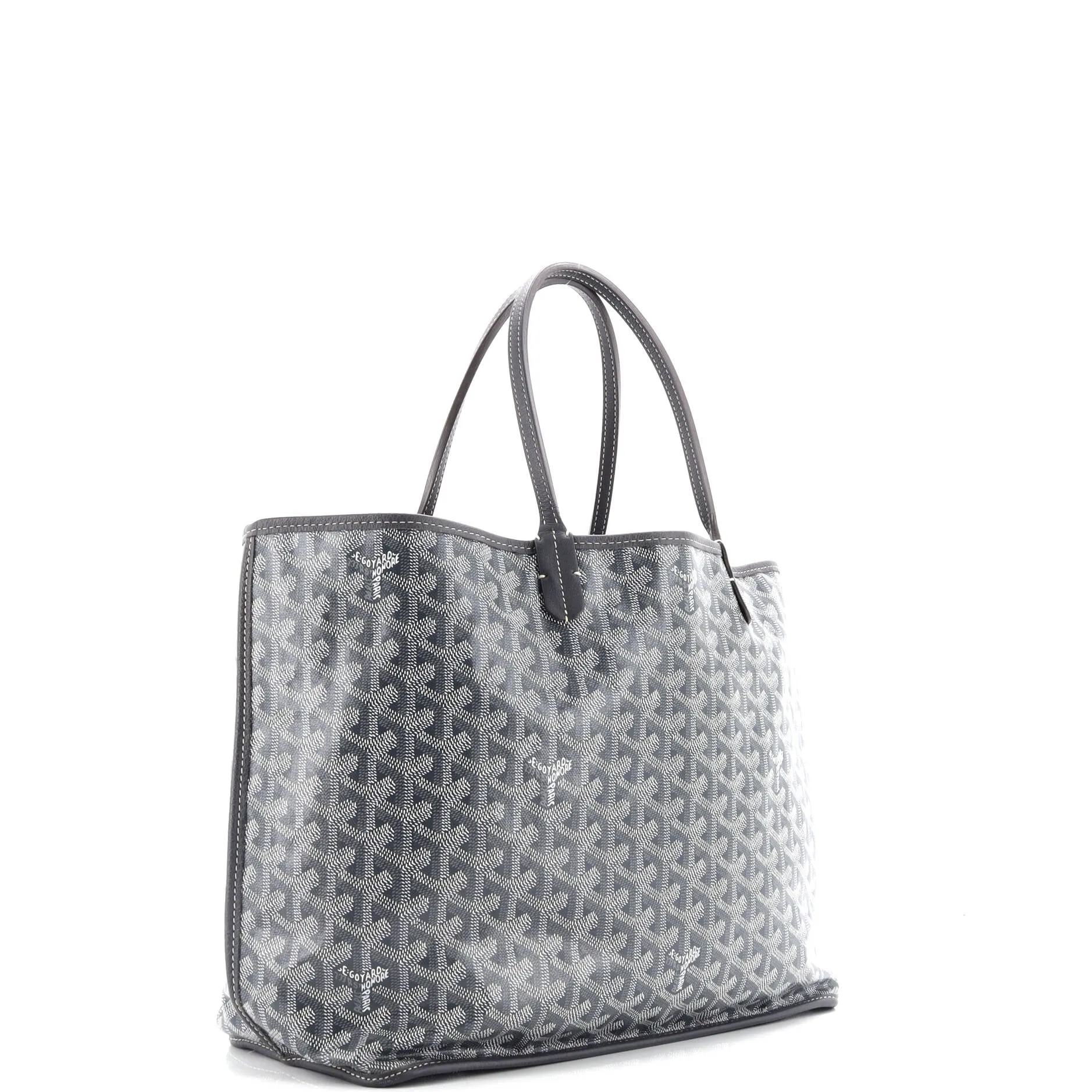 Anjou Reversible Tote Coated Canvas PM