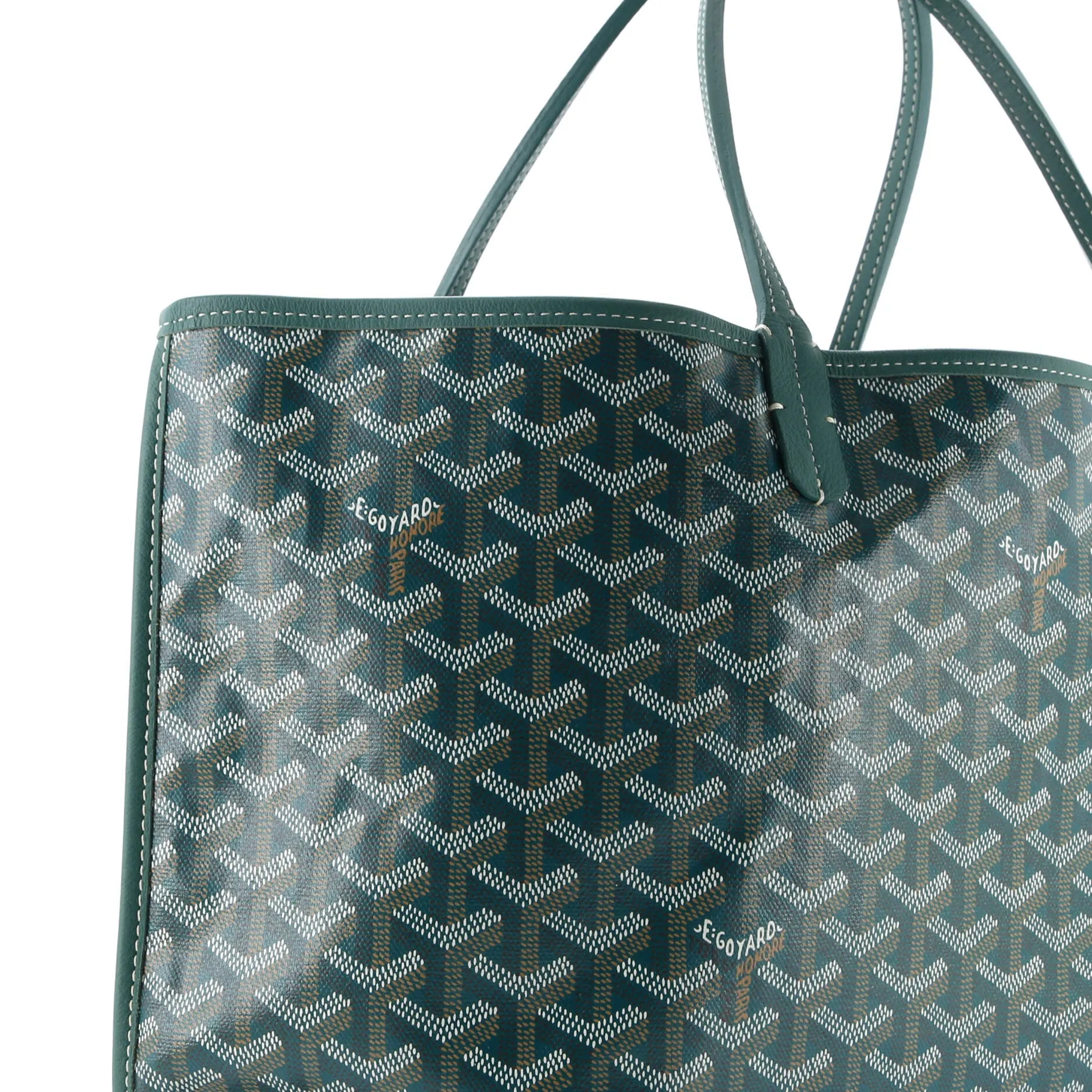 Anjou Reversible Tote Coated Canvas PM