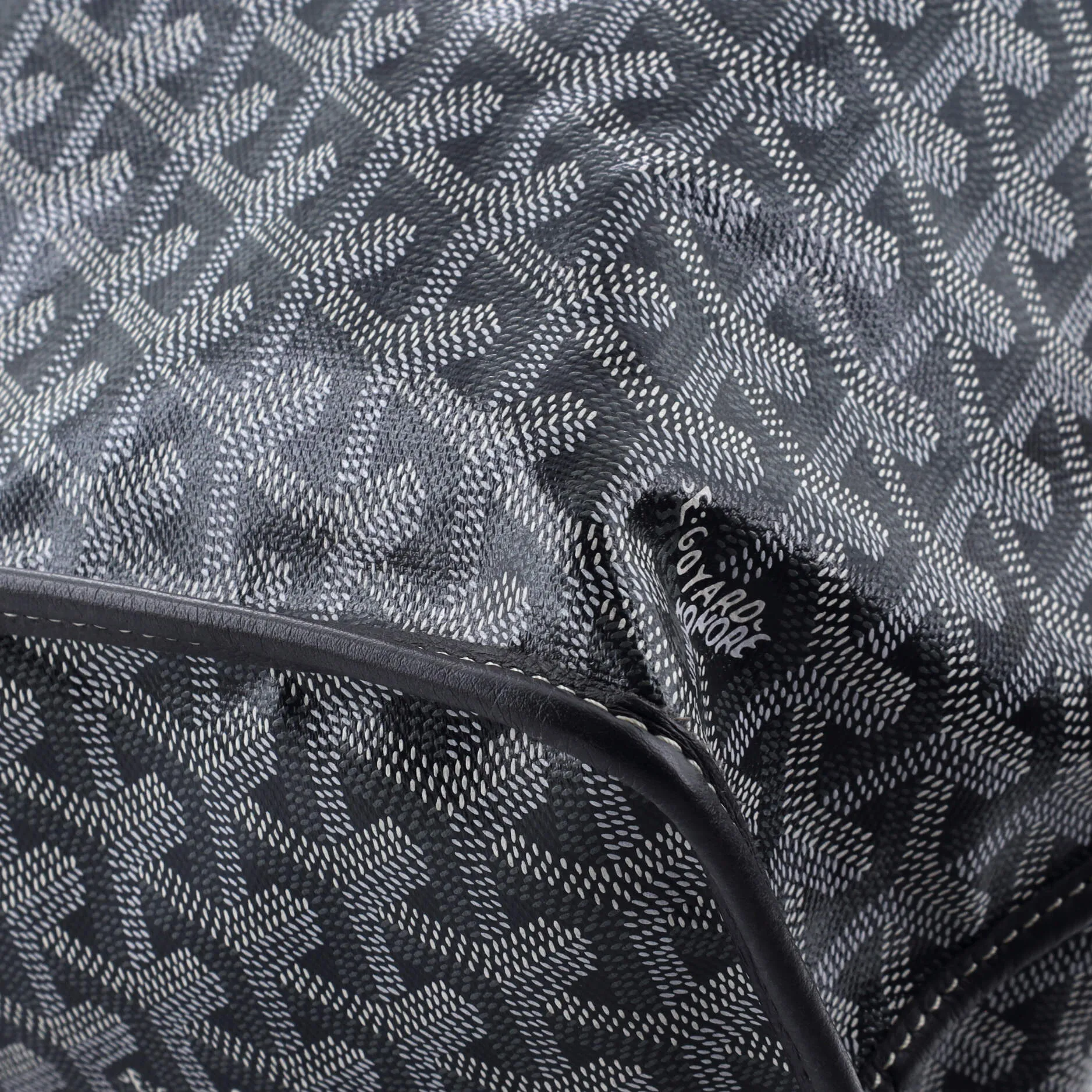 Anjou Reversible Tote Coated Canvas PM
