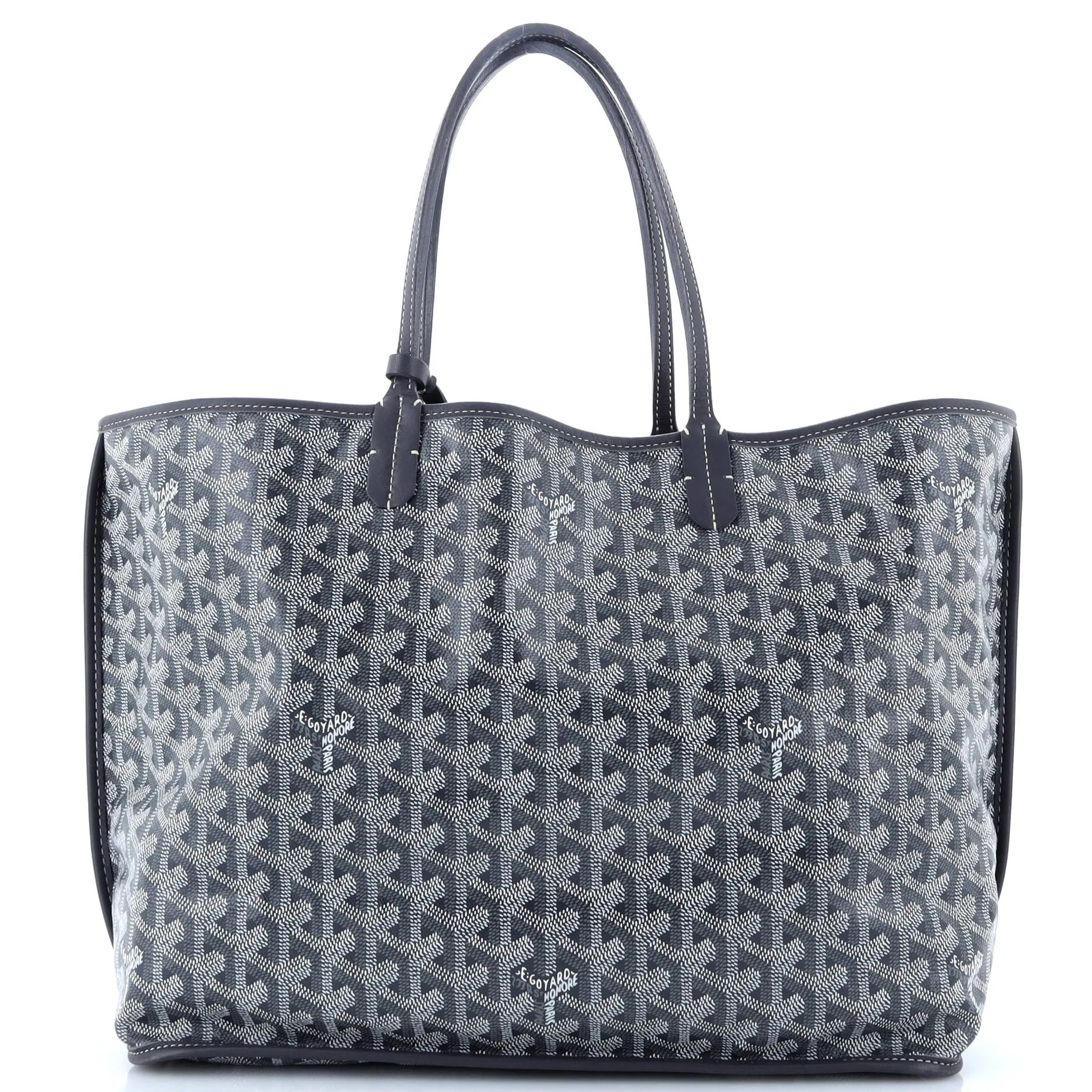 Anjou Reversible Tote Coated Canvas PM