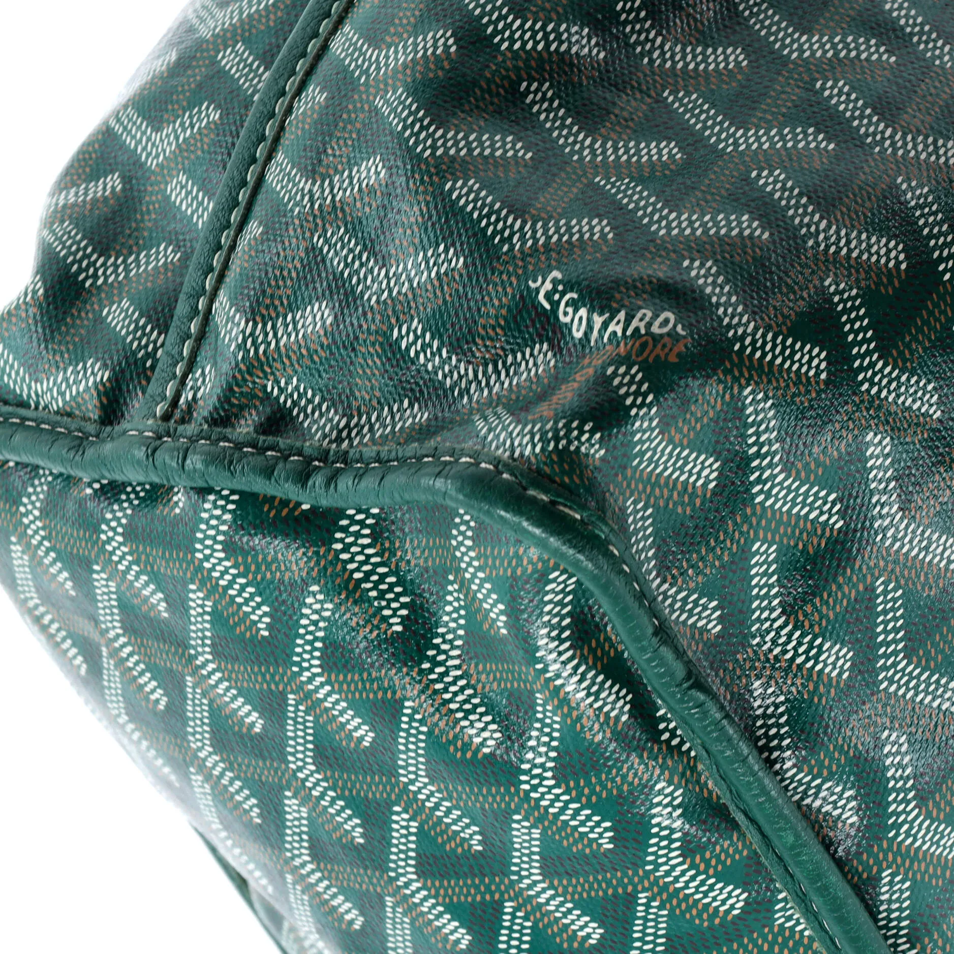 Anjou Reversible Tote Coated Canvas PM